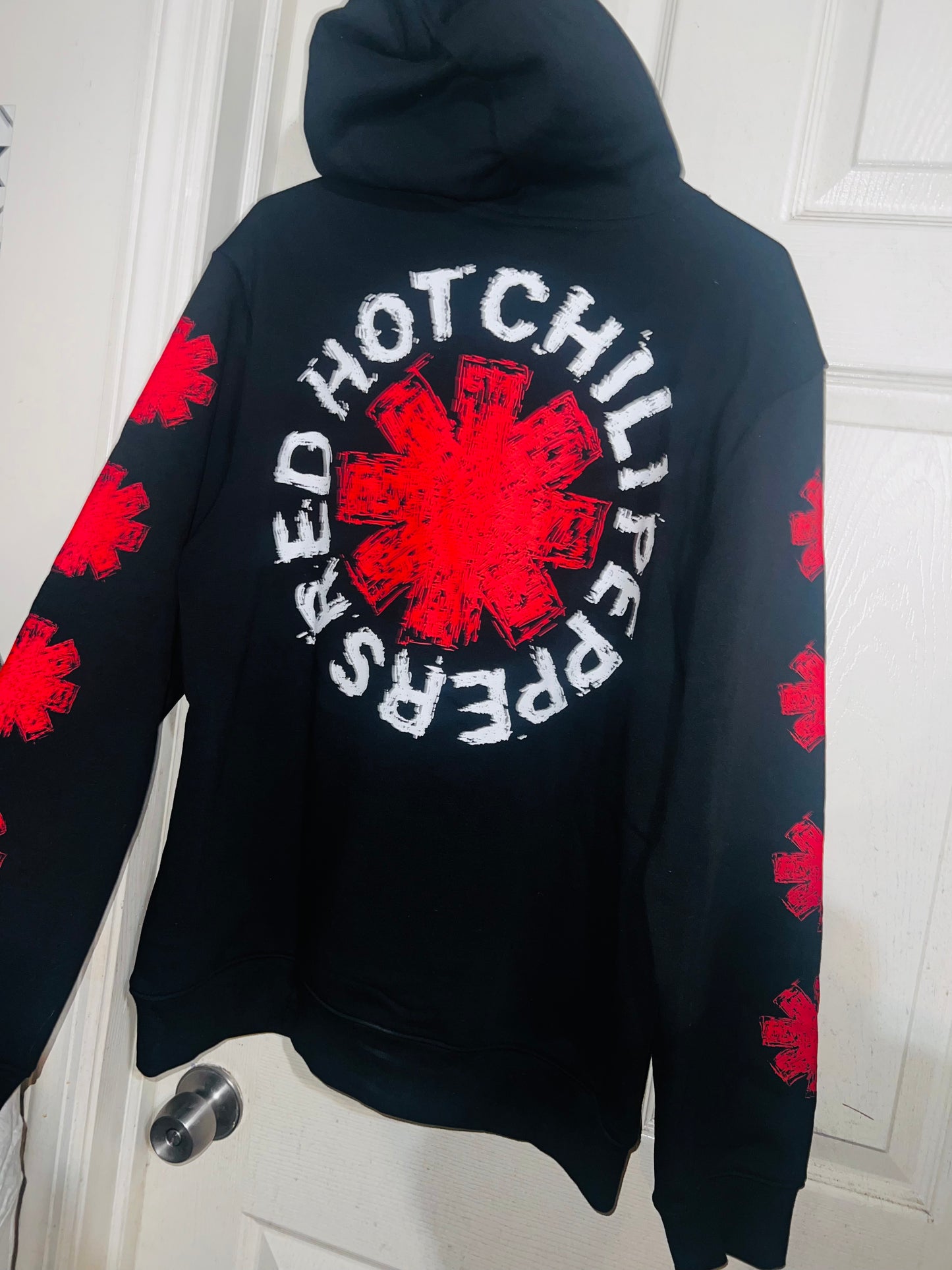 Red Hot Chili Peppers Double Sided Oversized Sweatshirt