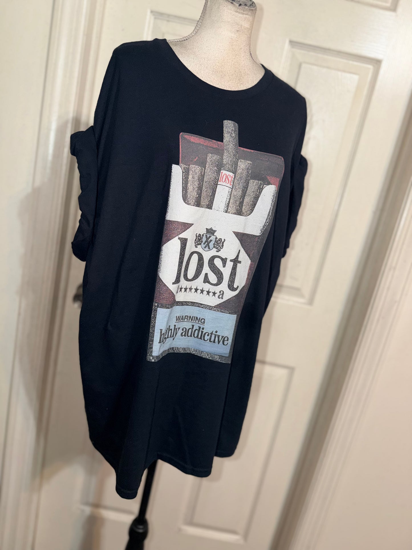 Machine Gun Kelly Double Sided Oversized Distressed Tee