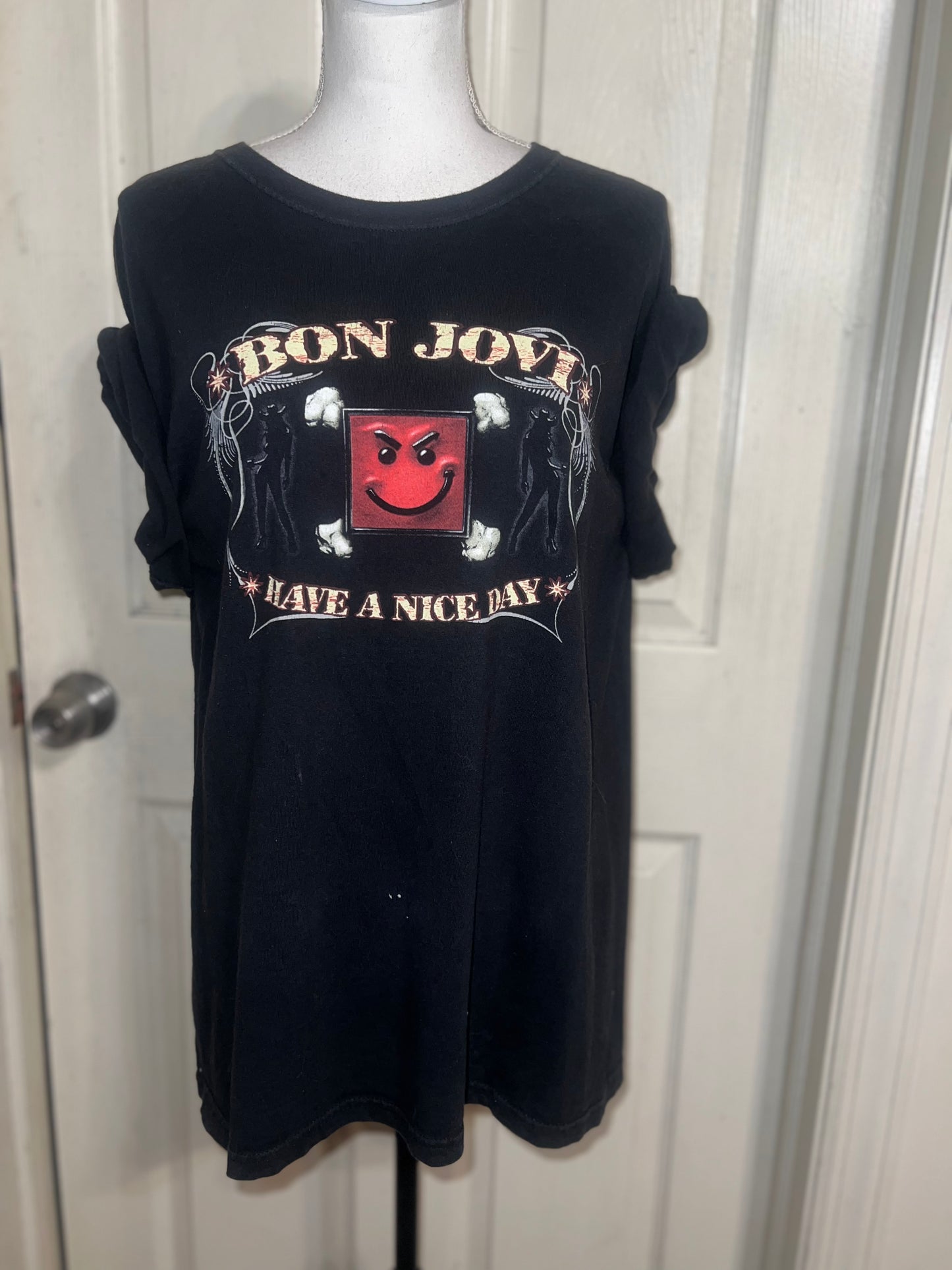 Bon Jovi Vintage Double Sided Tour Tee