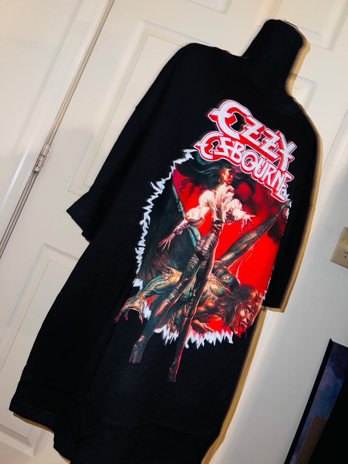 Ozzy Osbourne Oversized Distressed Tee