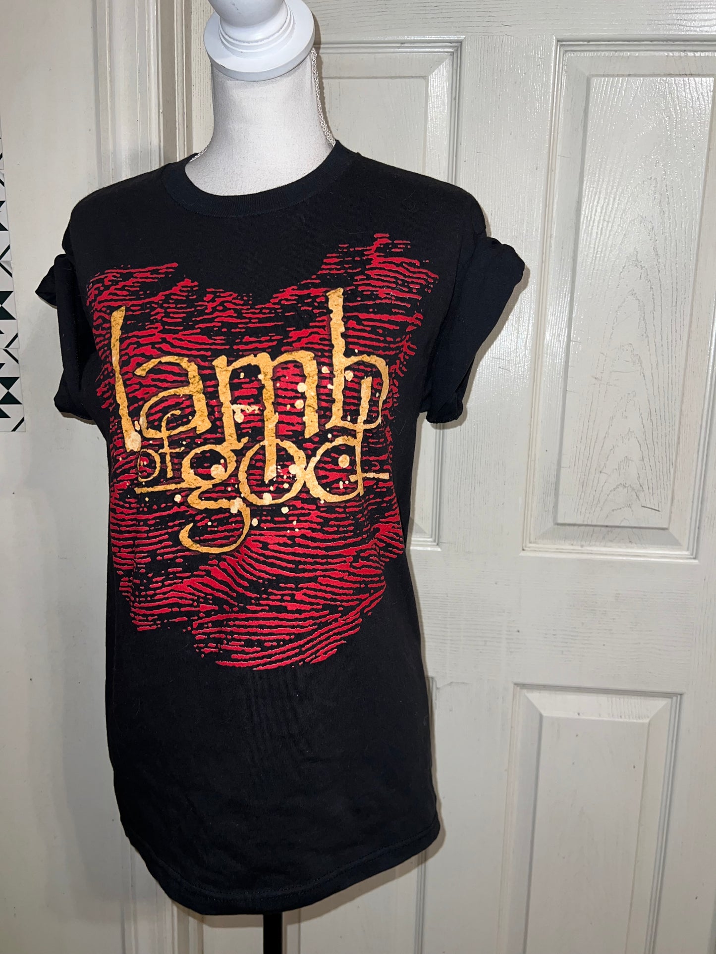 Lamb of God Double Sided ‘Vintage’ Oversized Tee