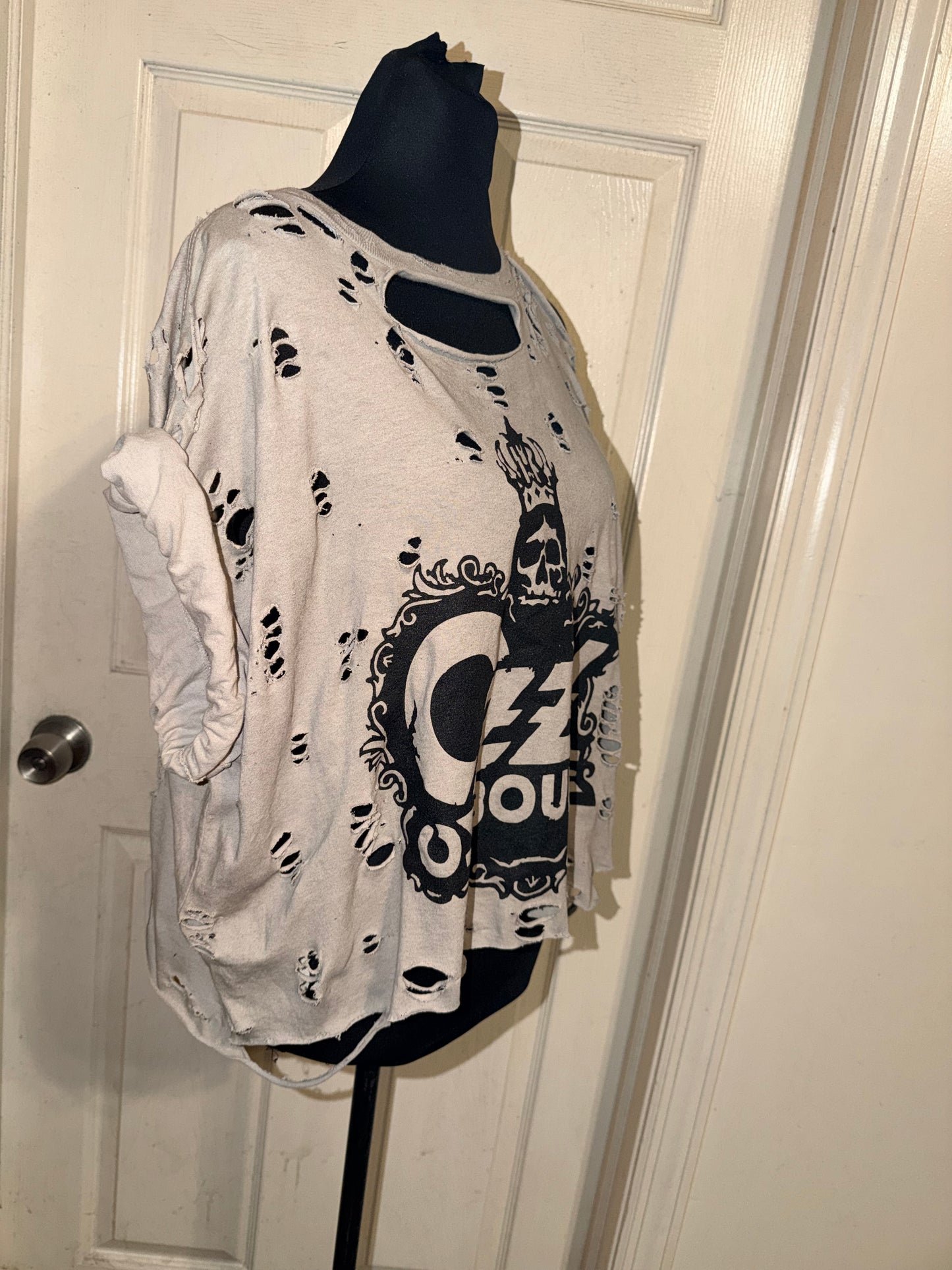 Ozzy Osbourne Oversized Distressed Tee (As Is)