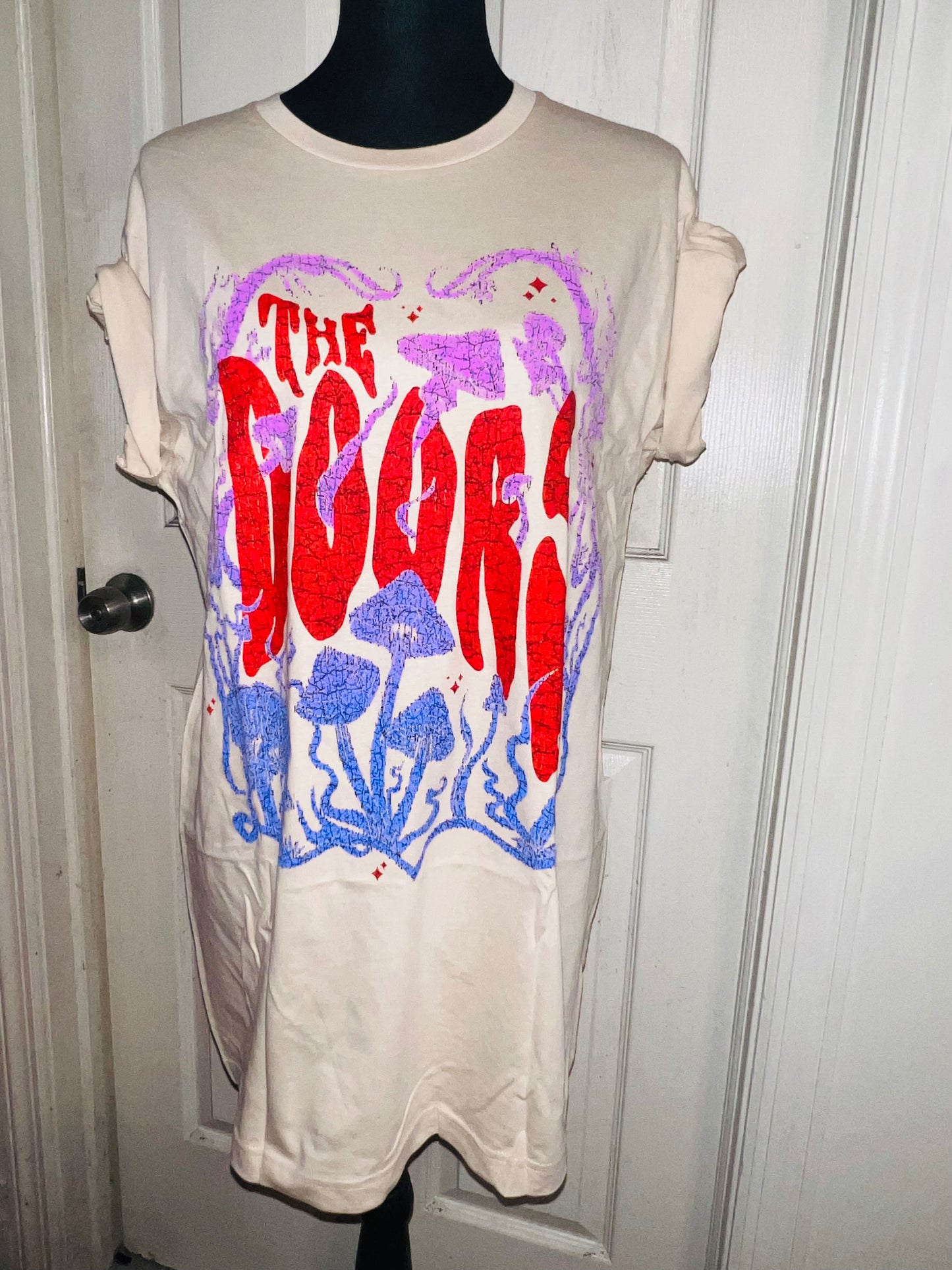 The Doors Oversized Distressed T-Shirt