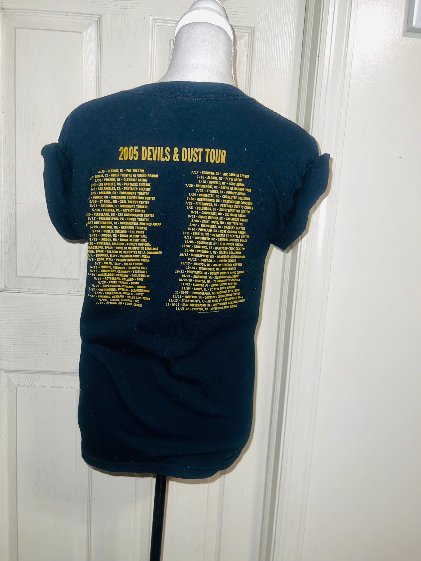 Bruce Springsteen Vintage Double Sided Oversized Tour Tee