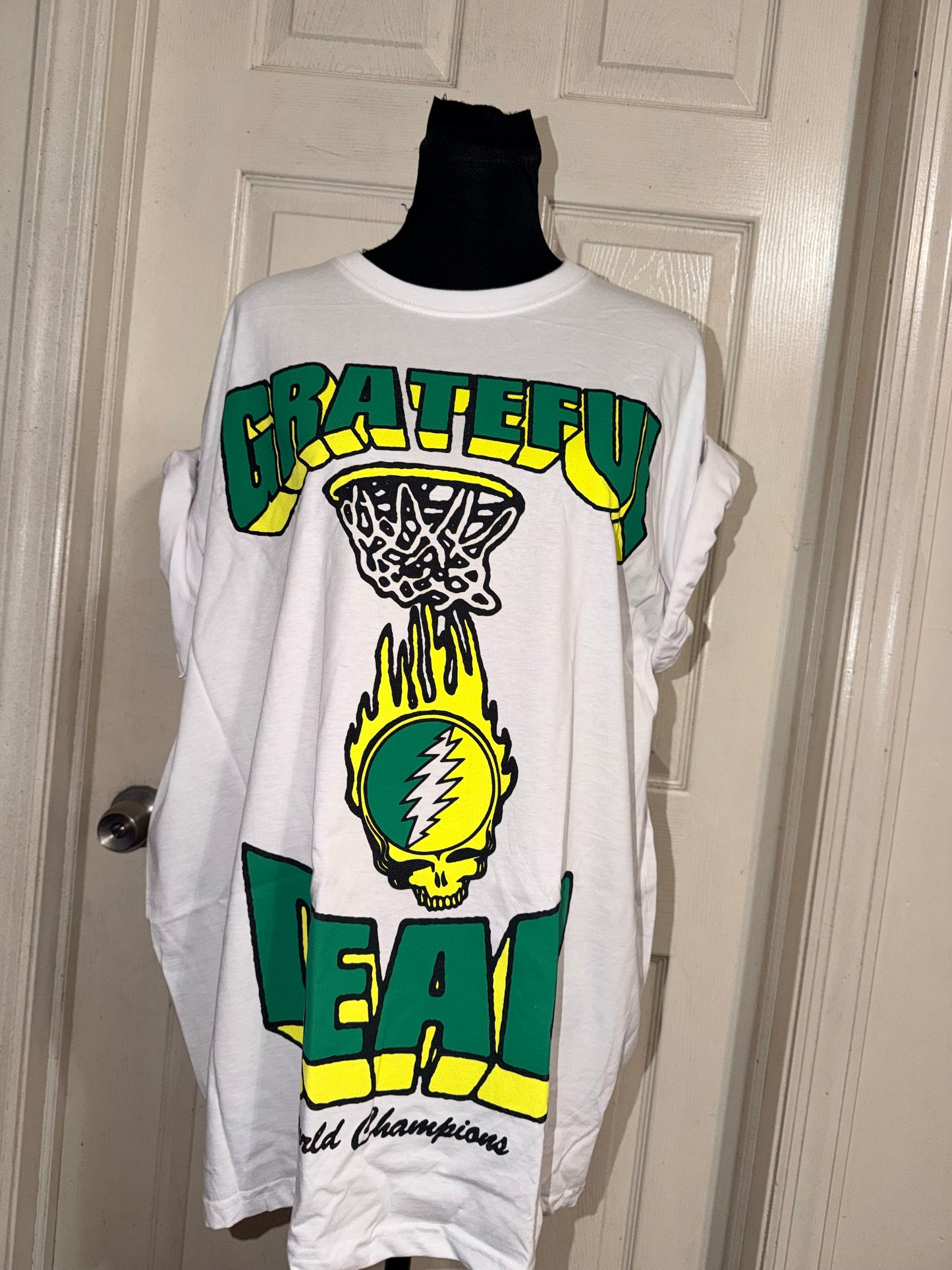 Grateful Dead Oversized Distressed Tee