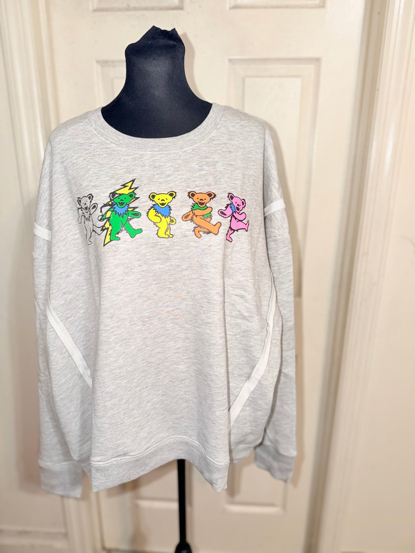 Grateful Dead Oversized Distressed Tee