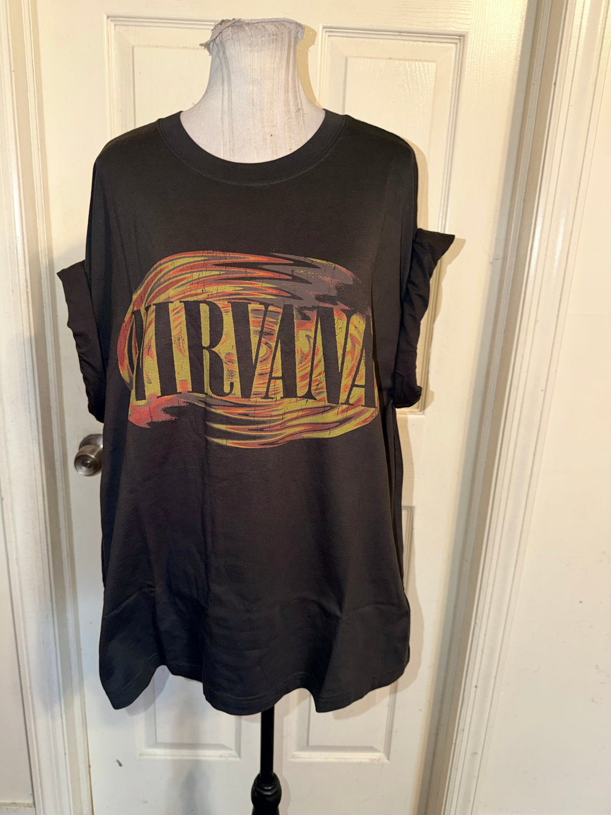 Nirvana Double Sided Oversized Tee