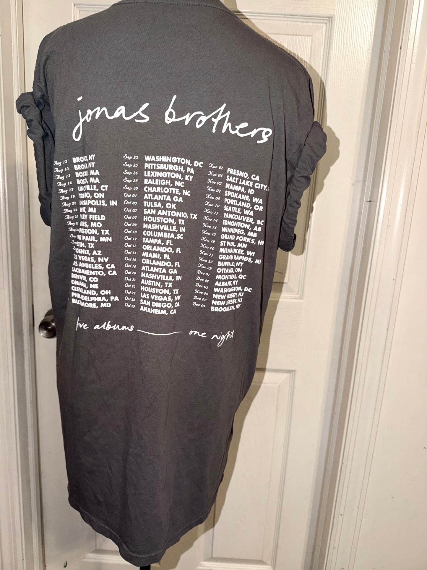 Jonas Brothers Double Sided Tee