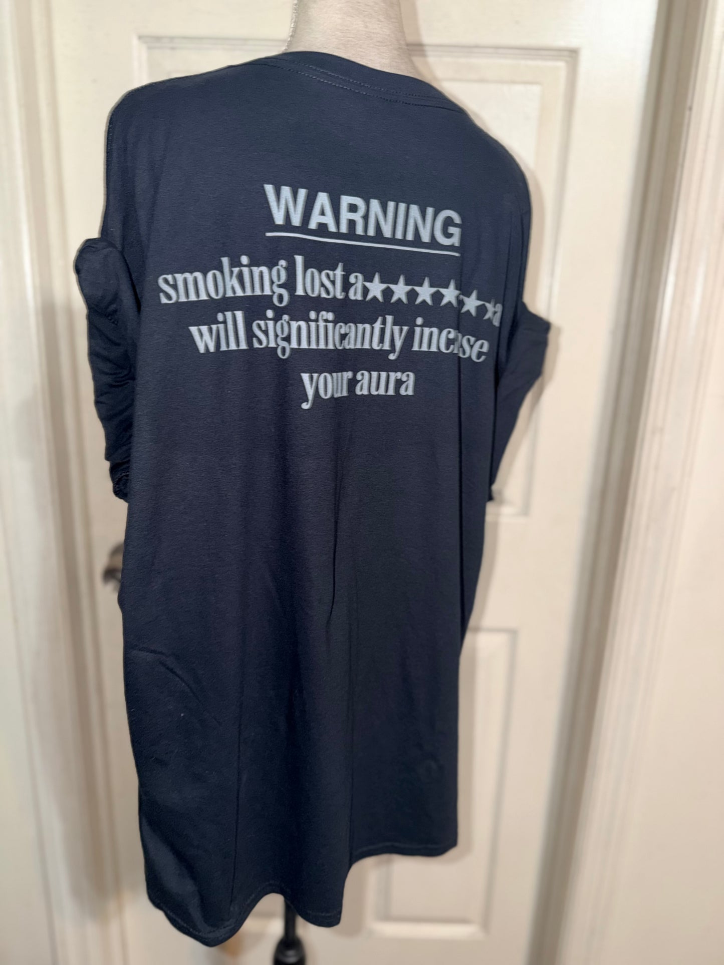 Machine Gun Kelly Double Sided Oversized Distressed Tee