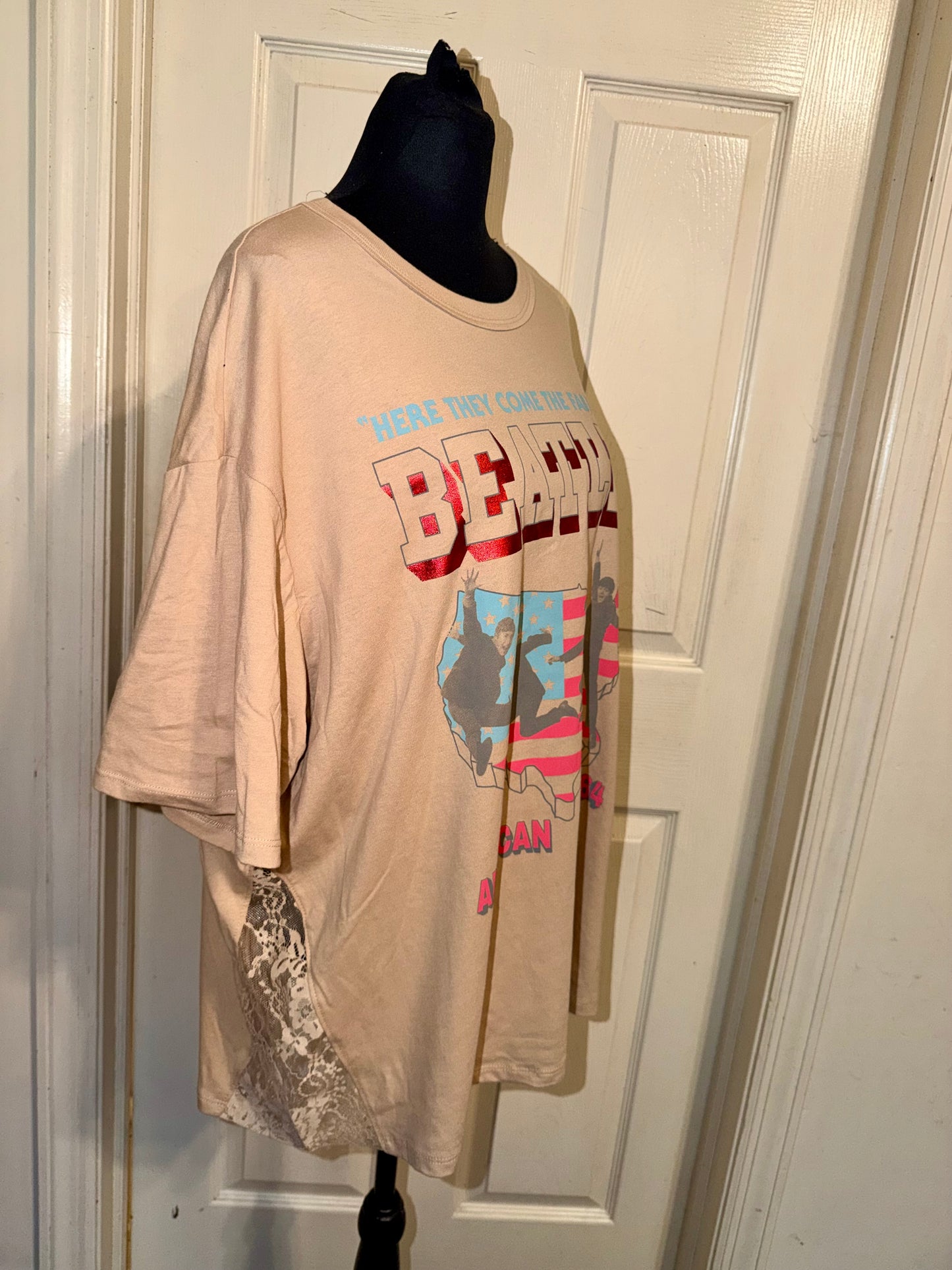 The Beatles Lace Oversized Tee