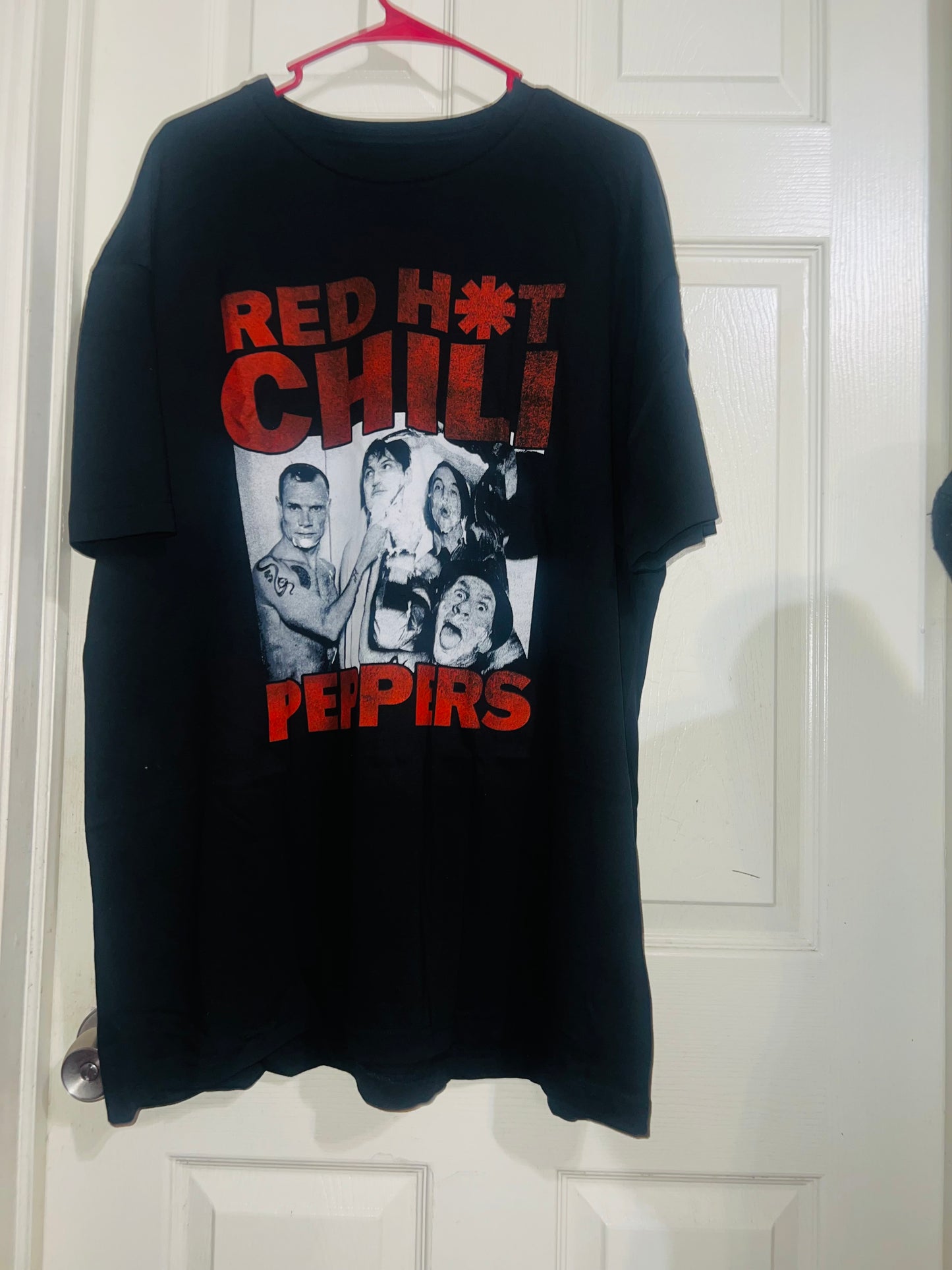 Red Hot Chili Peppers Oversized Distressed Tee