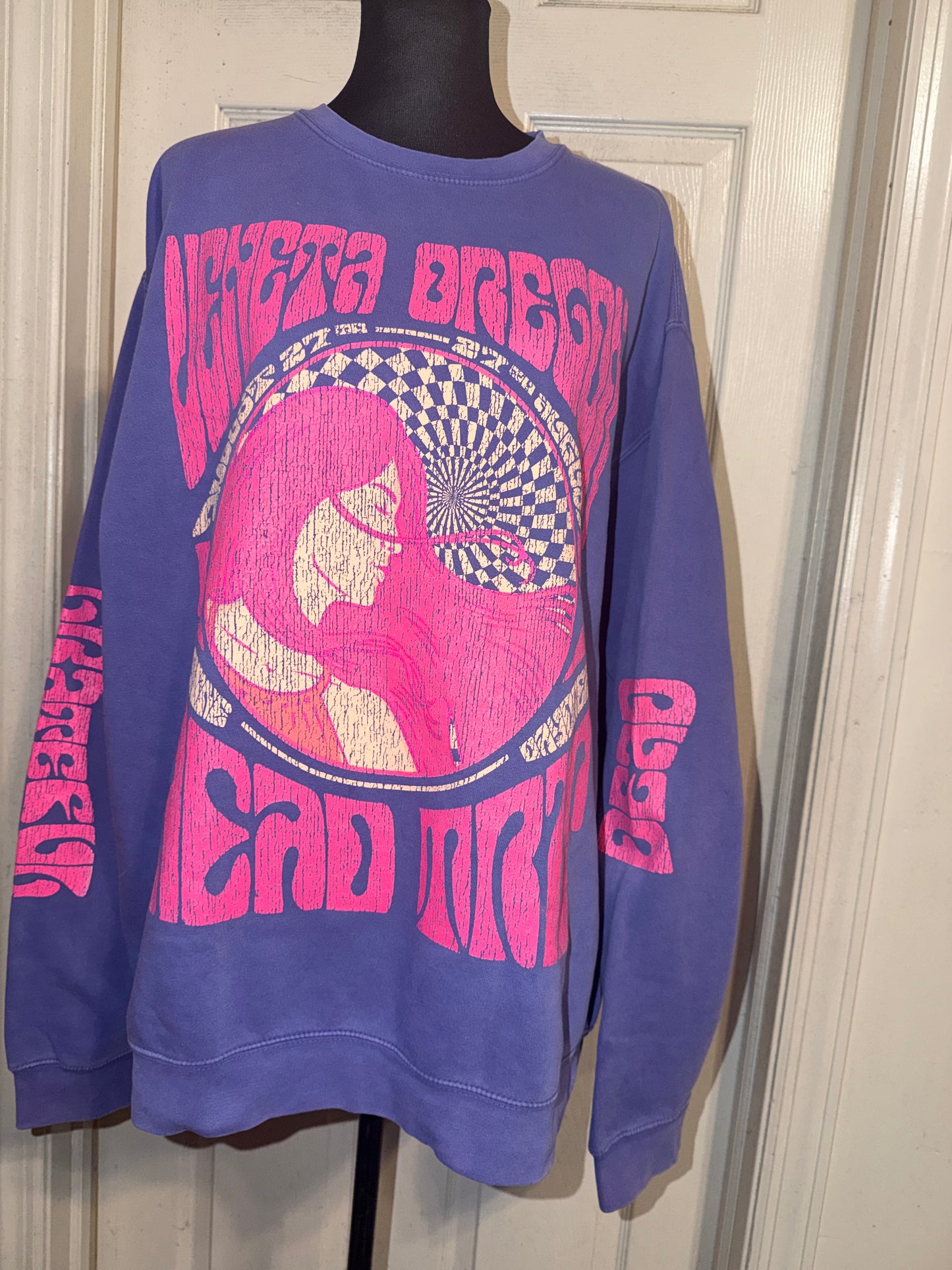 Grateful Dead Oversized Distressed Sweatshirt