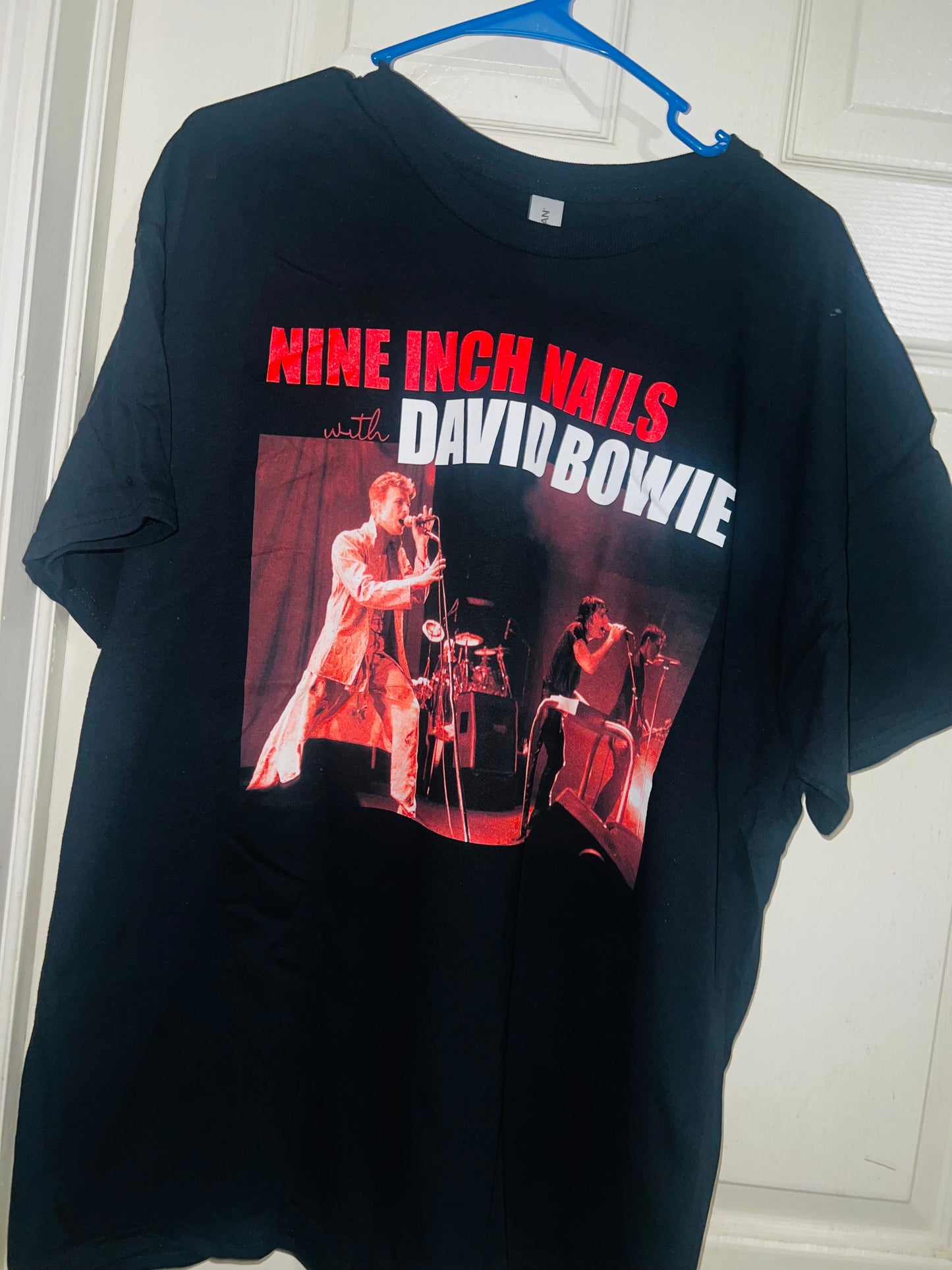 Nine Inch Nails and David Bowie Oversized Tee