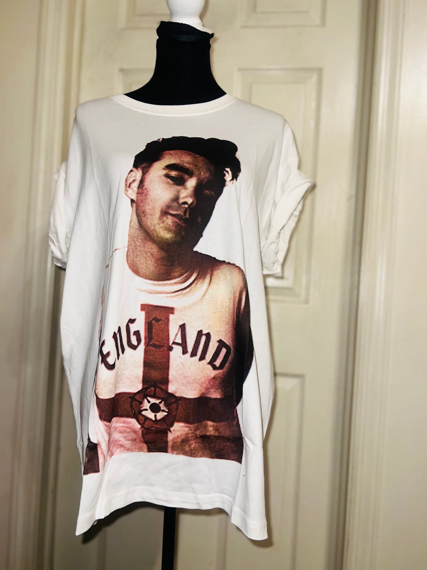 Morrissey Oversized Distressed Tee