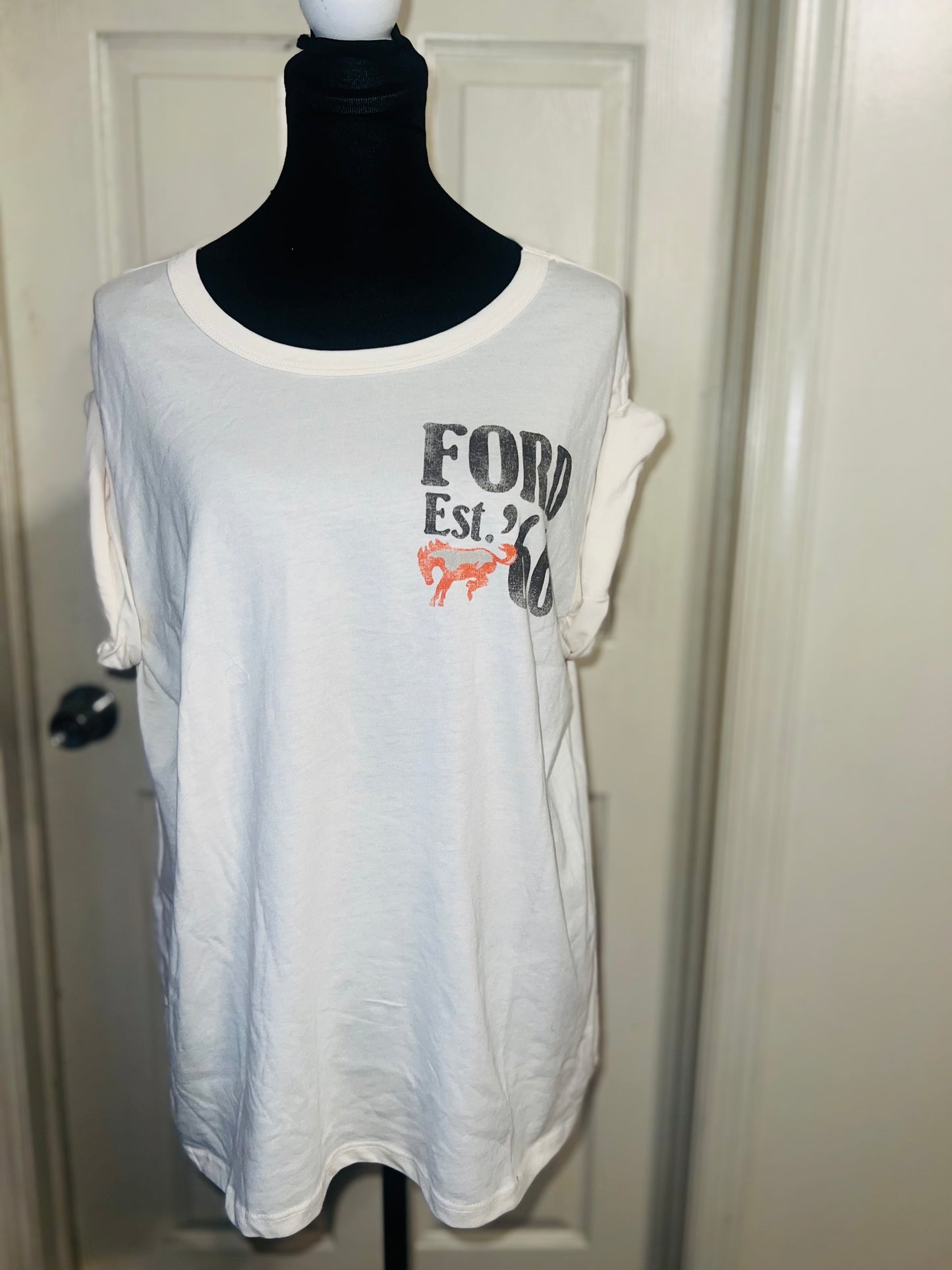 Ford Bronco Wild West Double Sided Distressed Tee