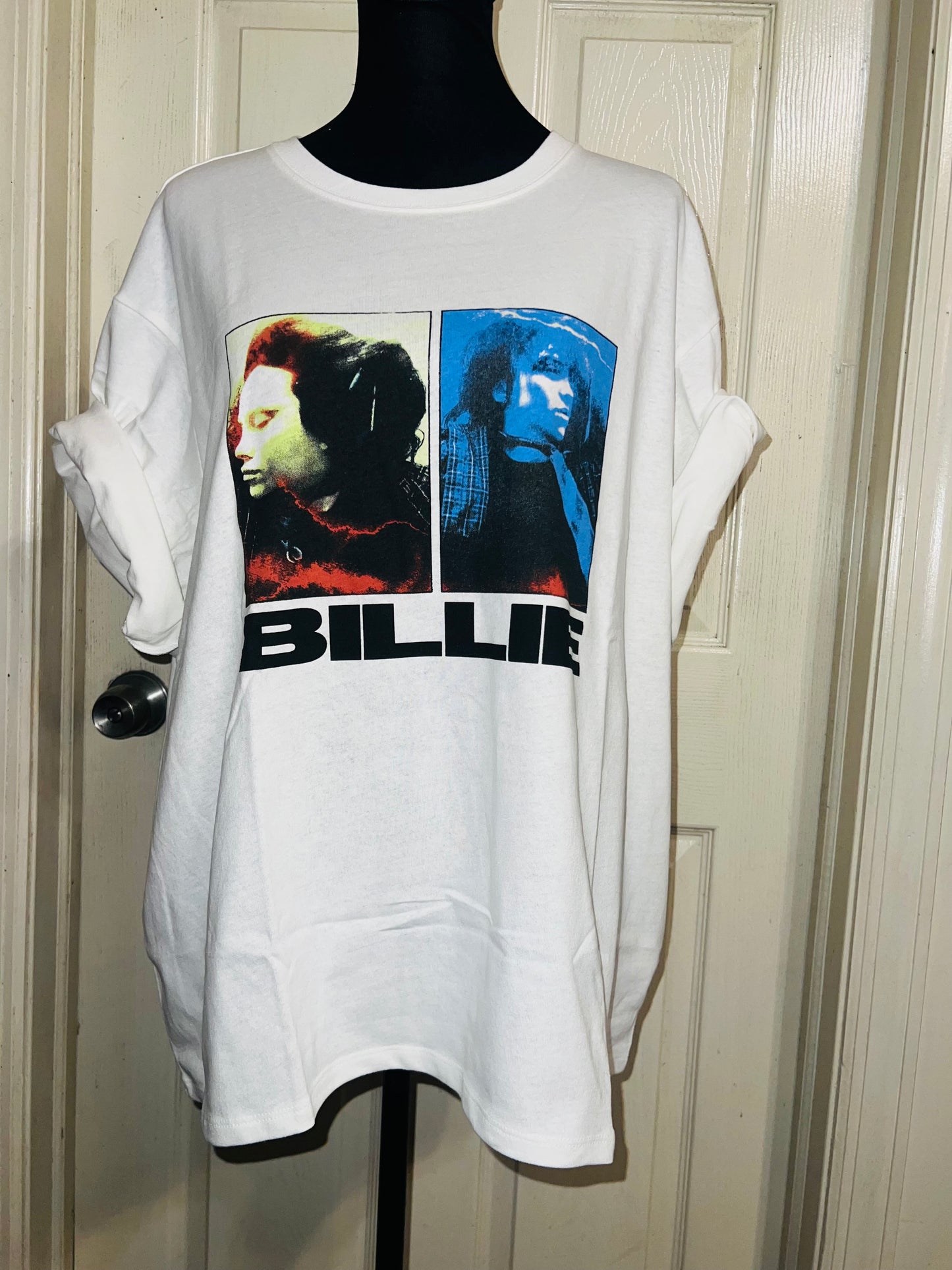 Billie Eilish Oversized Distressed Tee