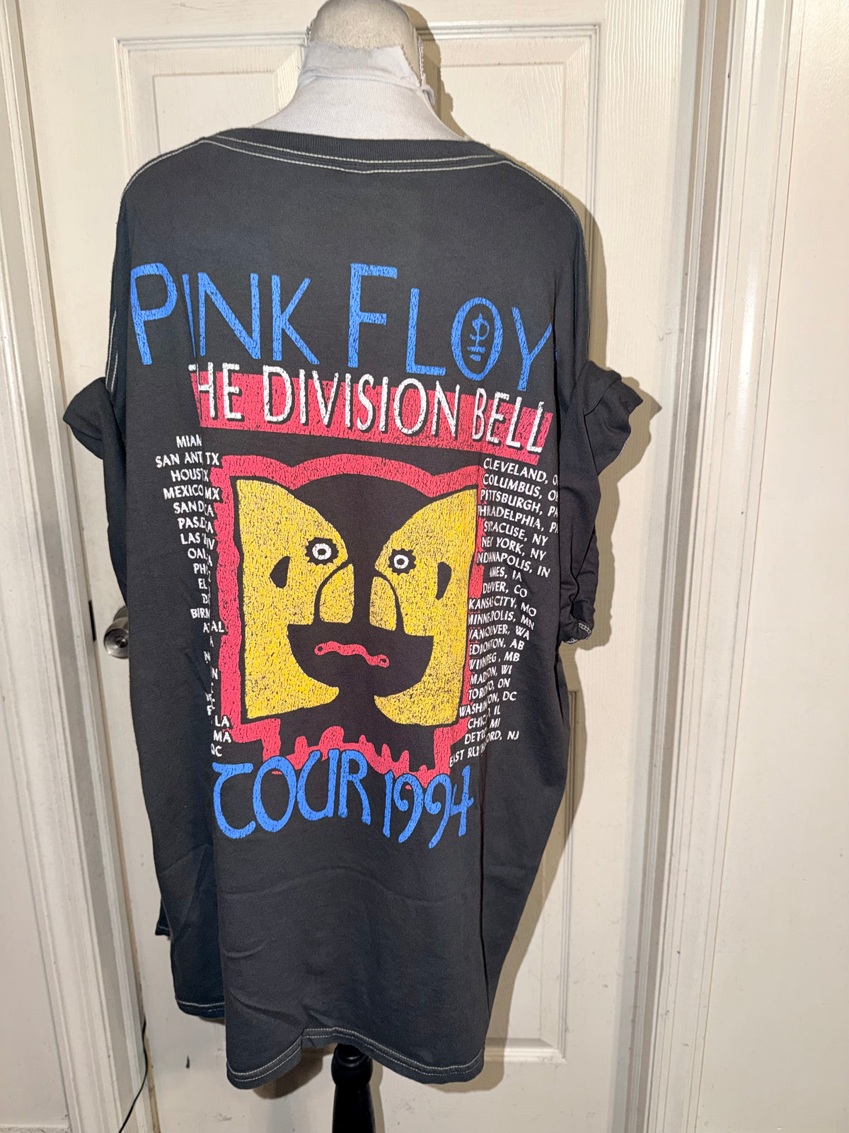 Pink Floyd Double Sided Oversized Tee