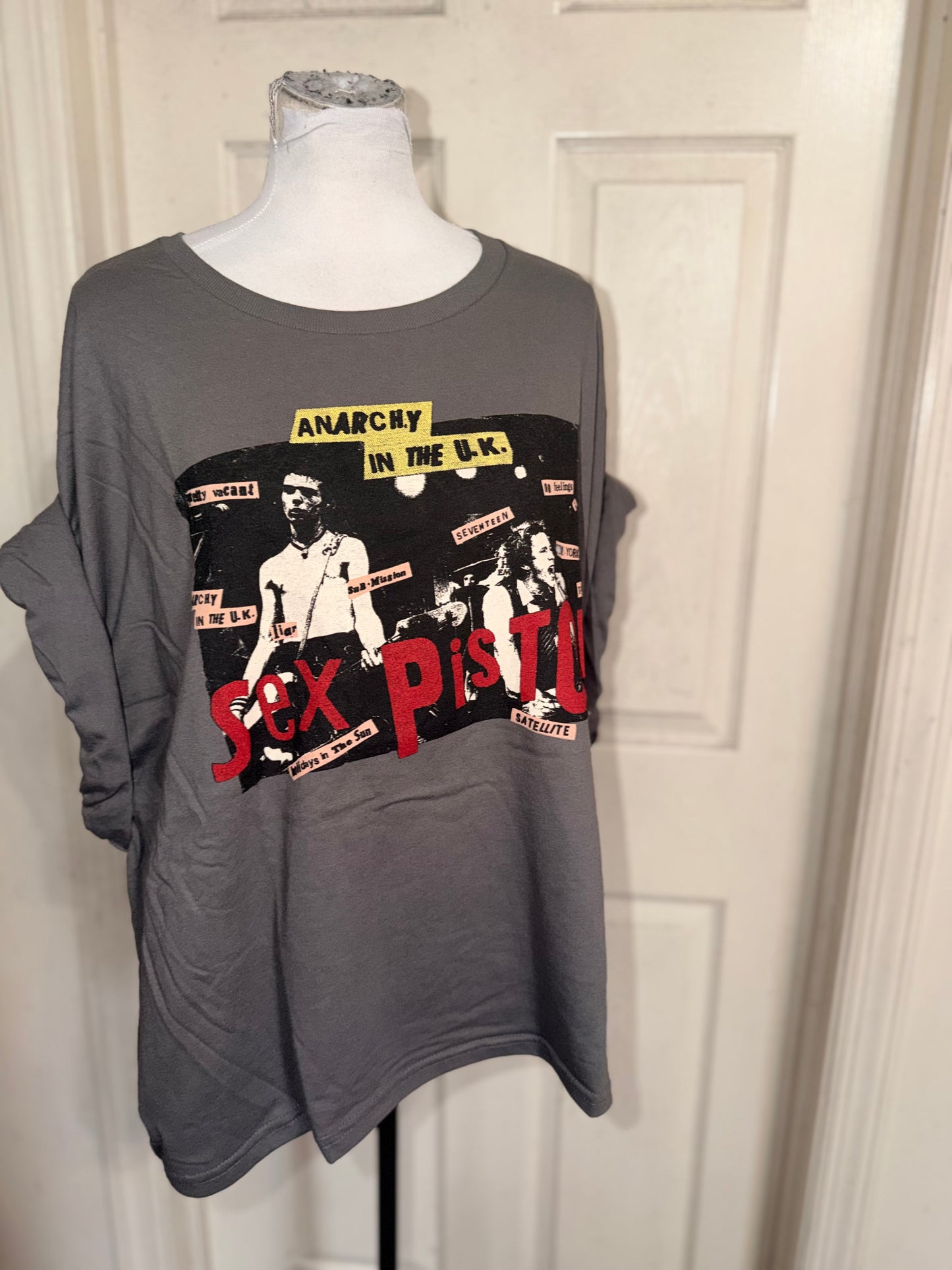 The Sex Pistols Oversized Distressed Tee