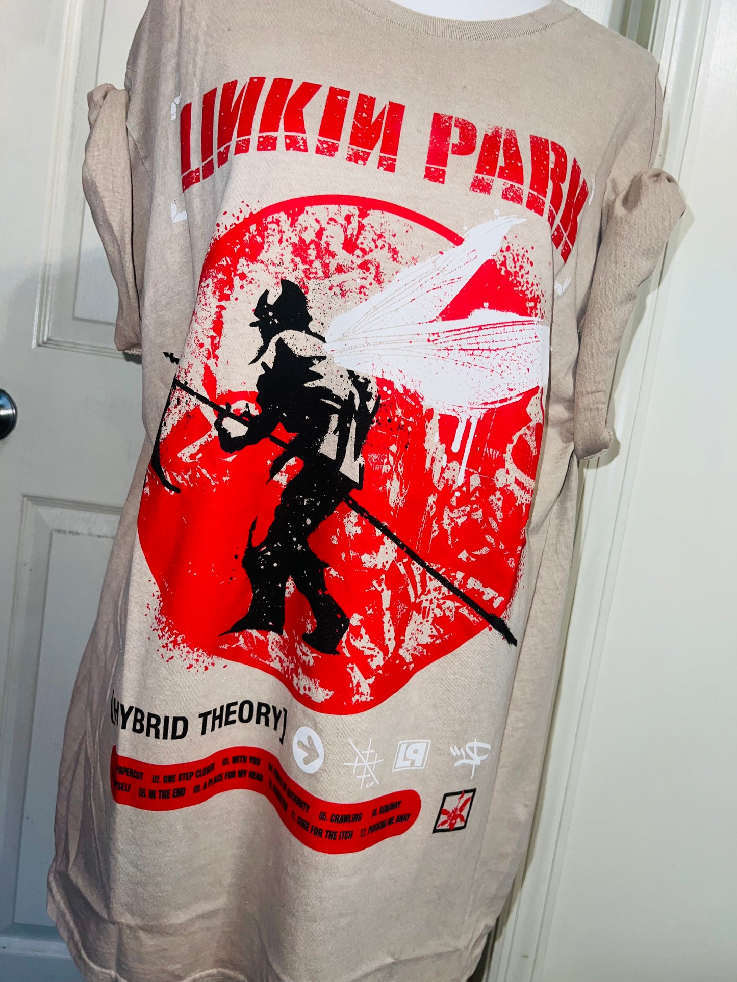 Linkin Park Oversized Distressed Tee