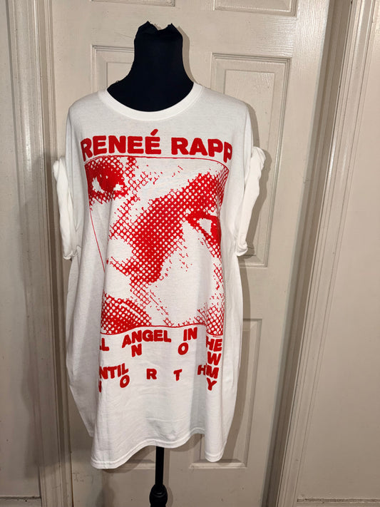 Renee Rapp Oversized Distressed Tee