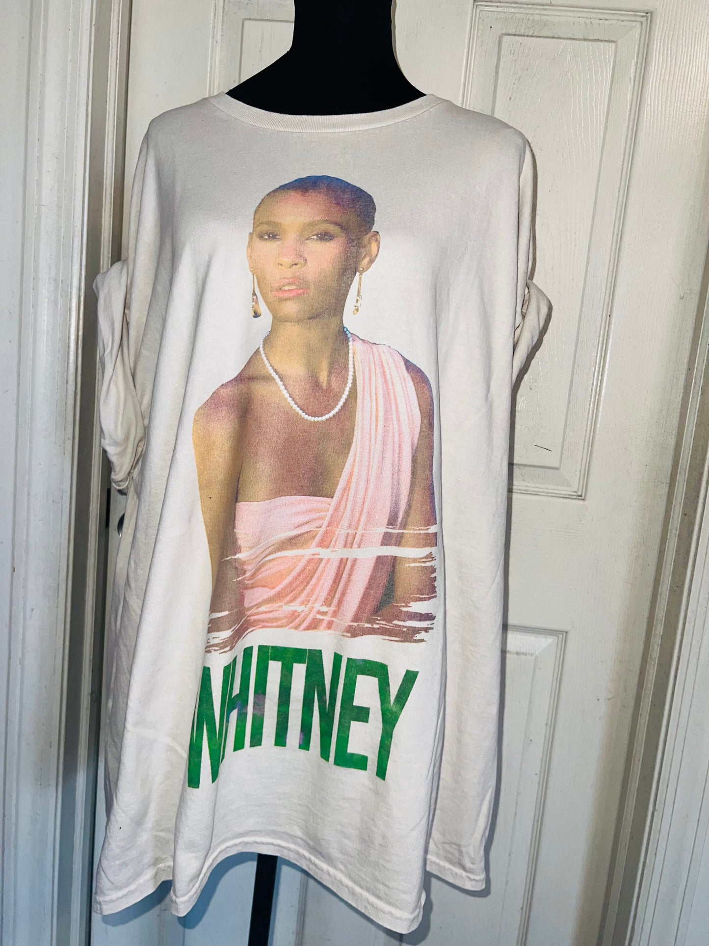 Whitney Oversized Distreased Tee