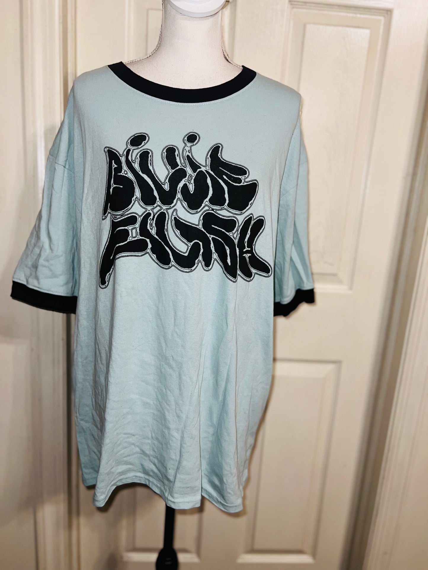 Billie Eilish Oversized Distressed Tee