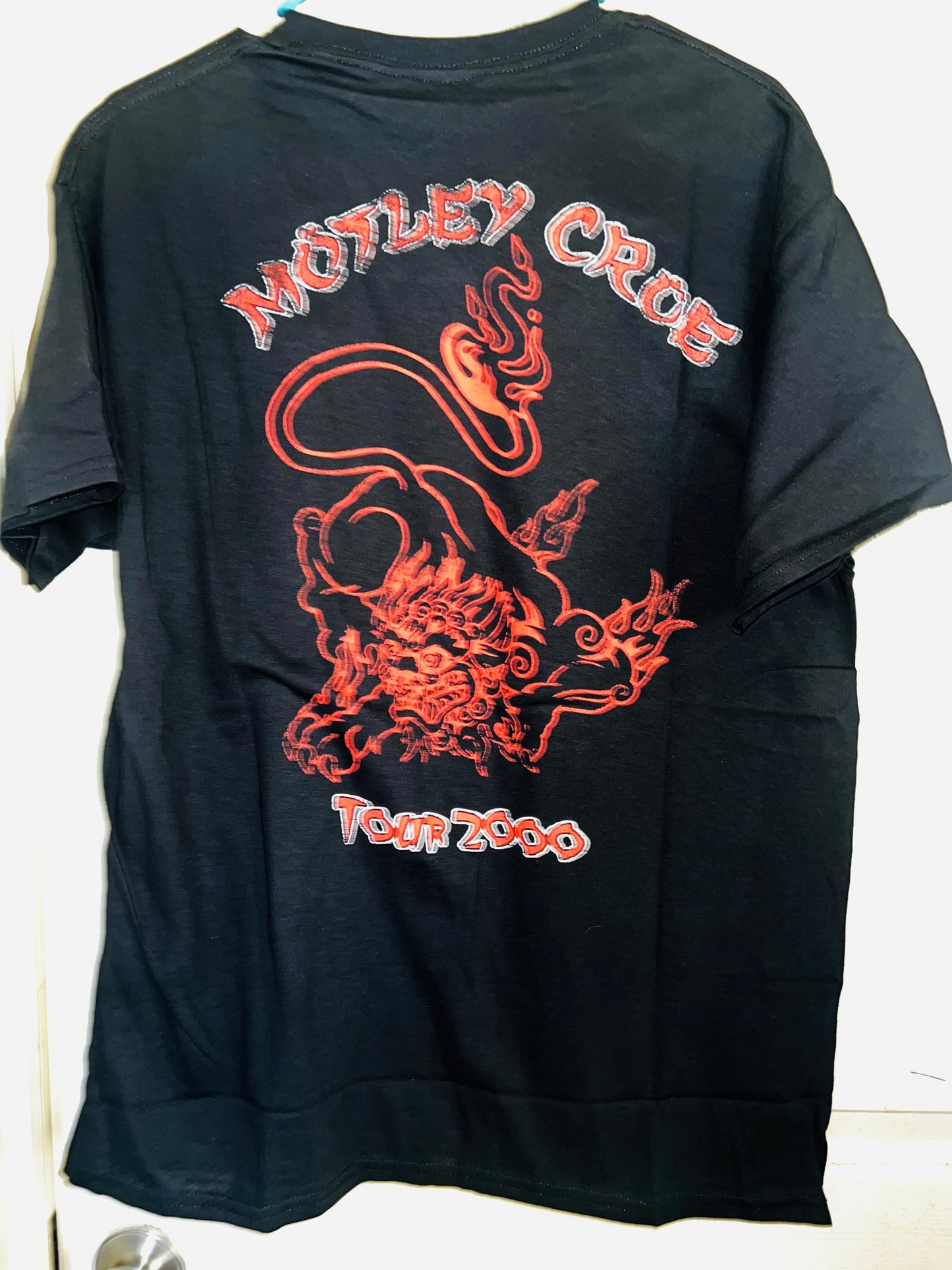 Motley Crue Double Sided Oversized Distressed Tee