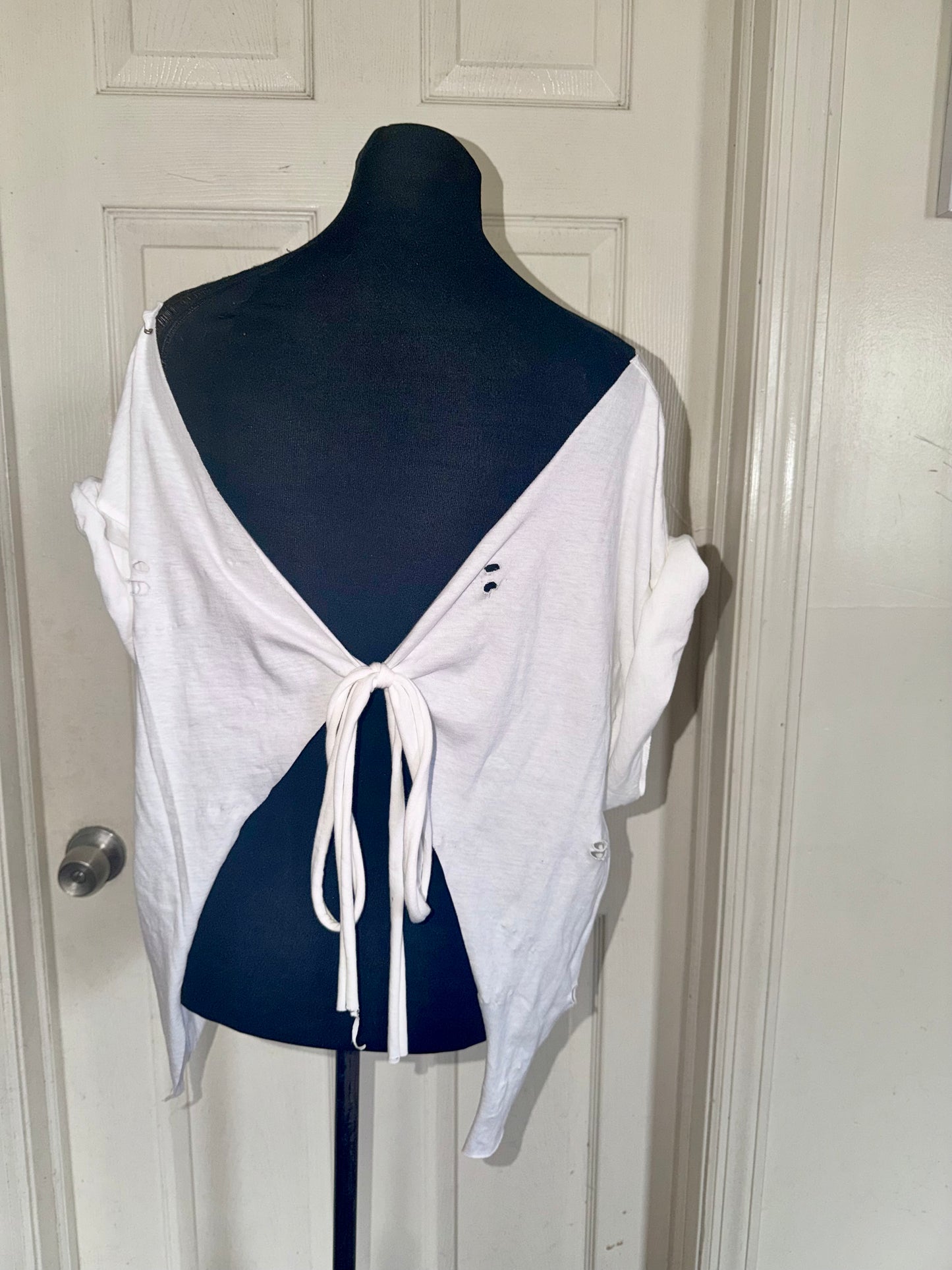 The Rolling Stones Open Back Bow Tee (as is)
