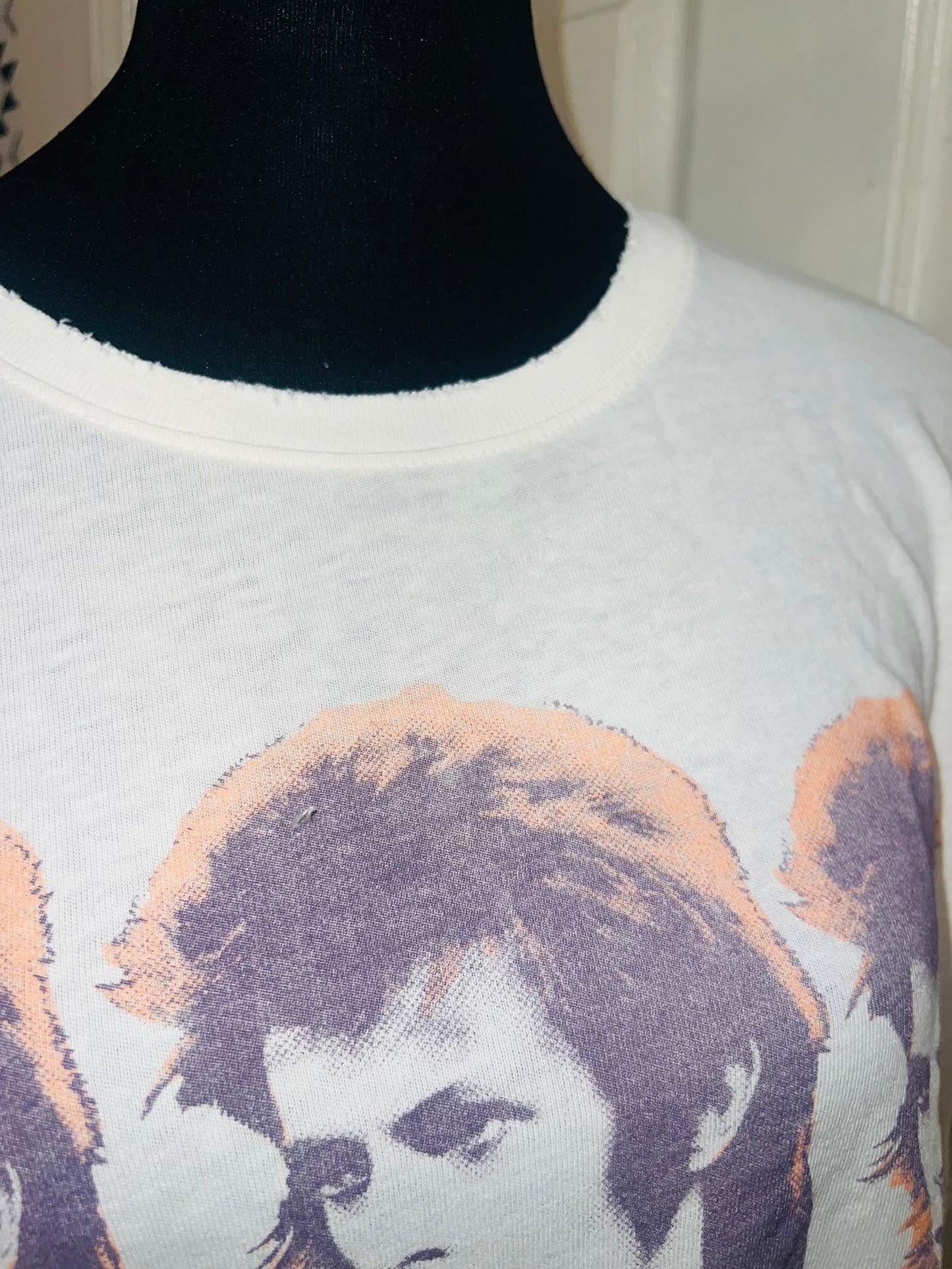 David Bowie Oversized Distressed Tee