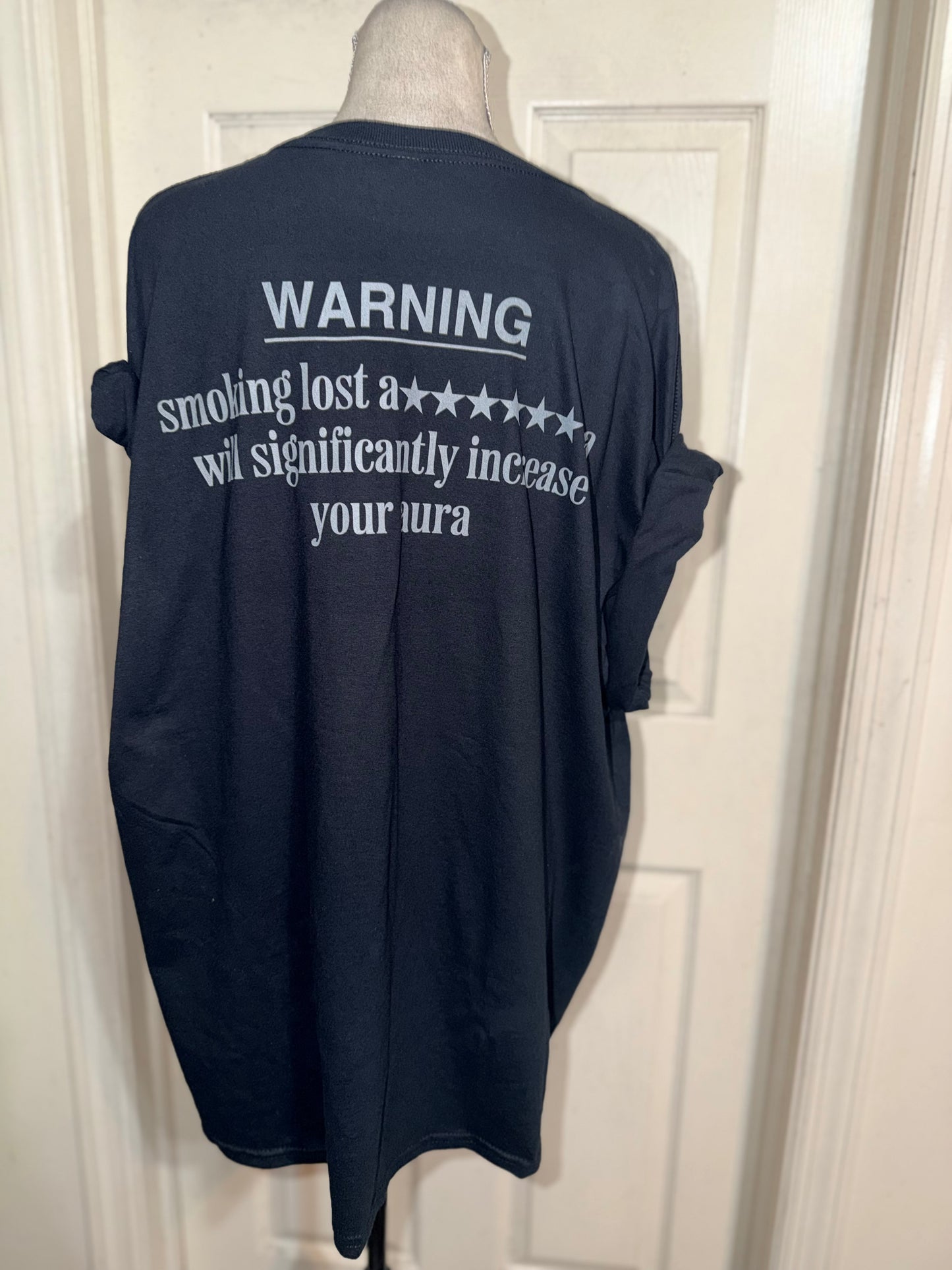 Machine Gun Kelly Double Sided Oversized Distressed Tee