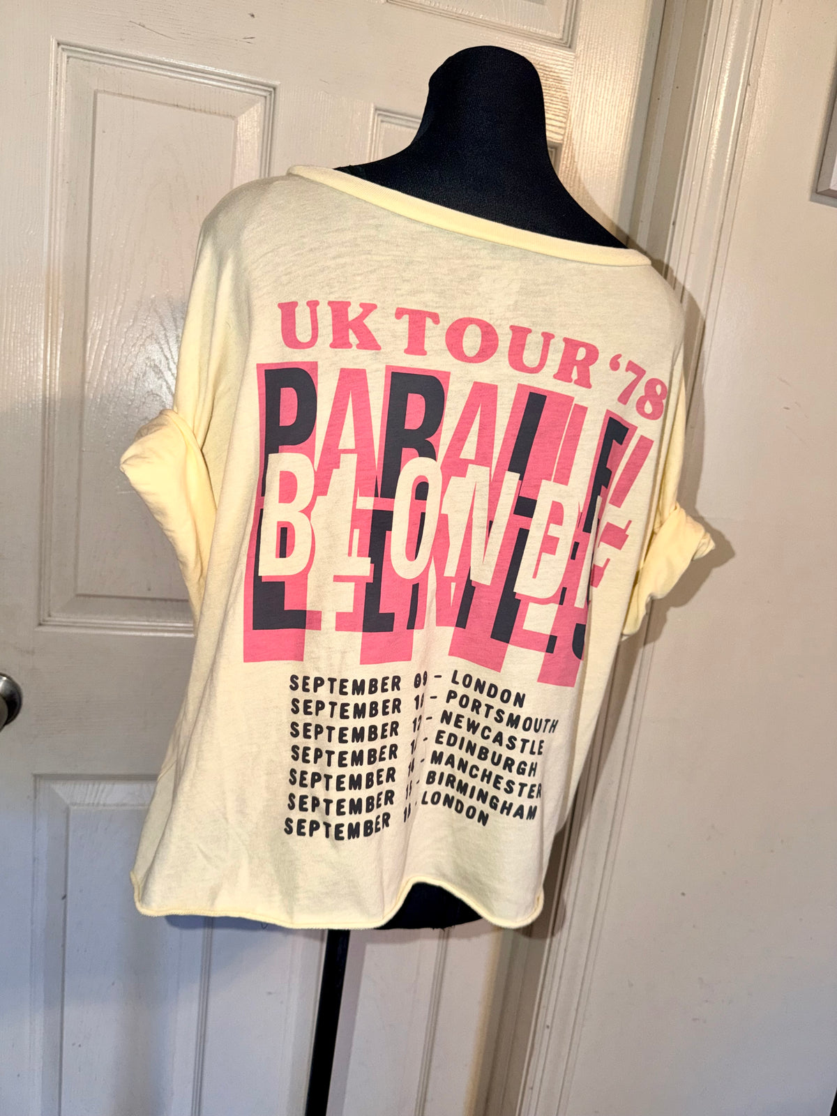 Blondie Double Sided Oversized Tee