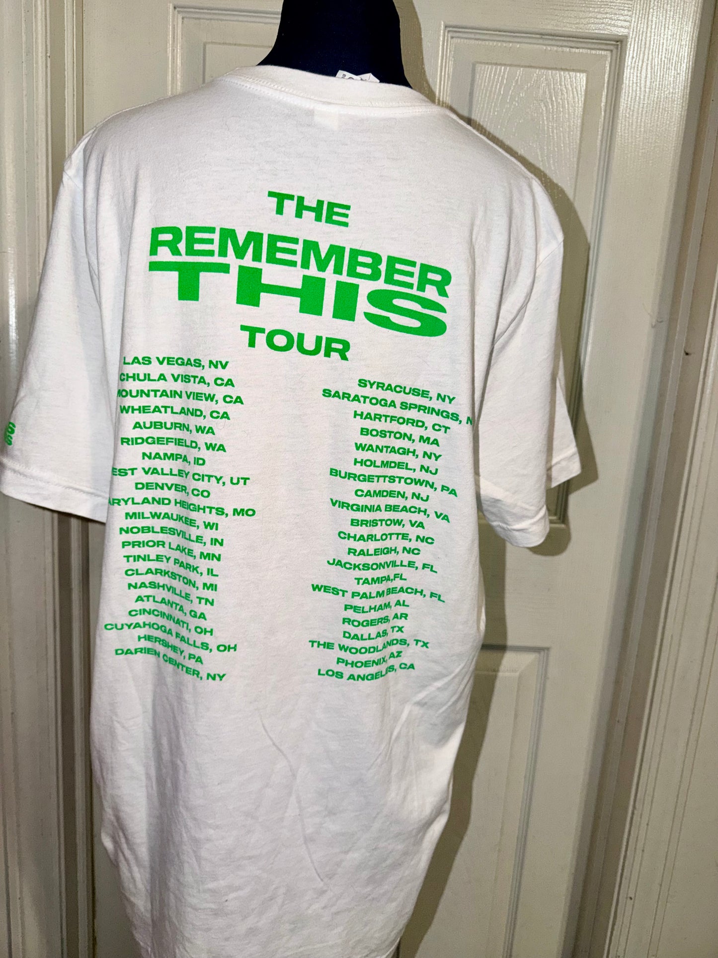 Jonas Brothers Double Sided Oversized Tee
