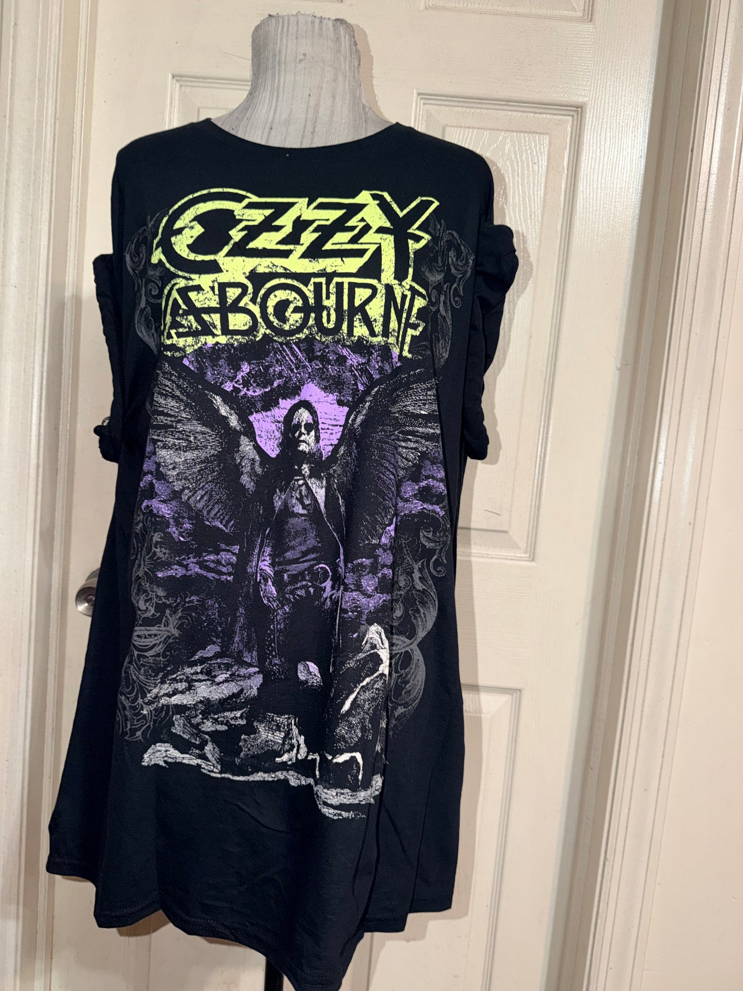Ozzy Osbourne Oversized Distressed Tee
