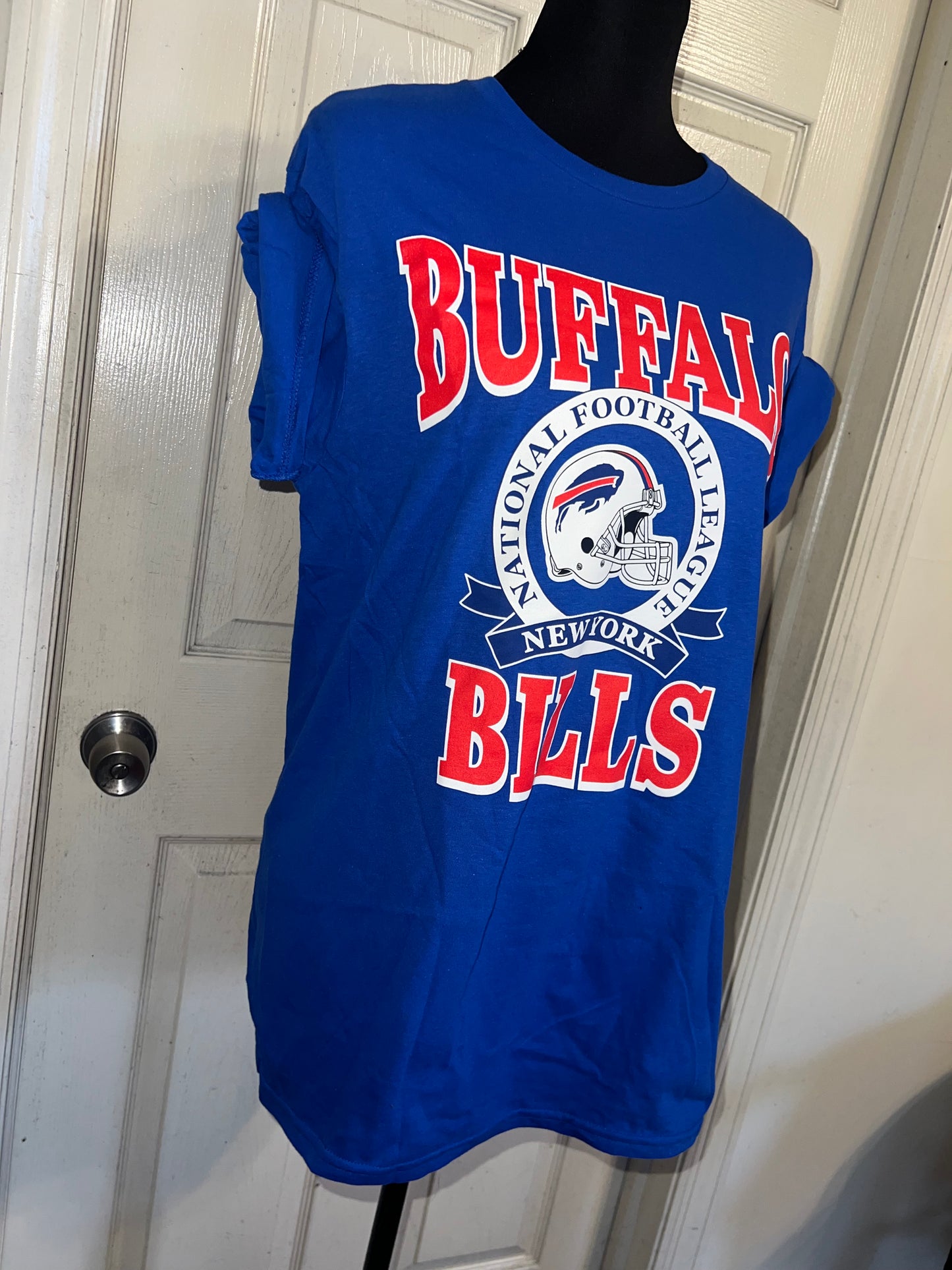 Buffalo Bills Oversized Distressed Tee