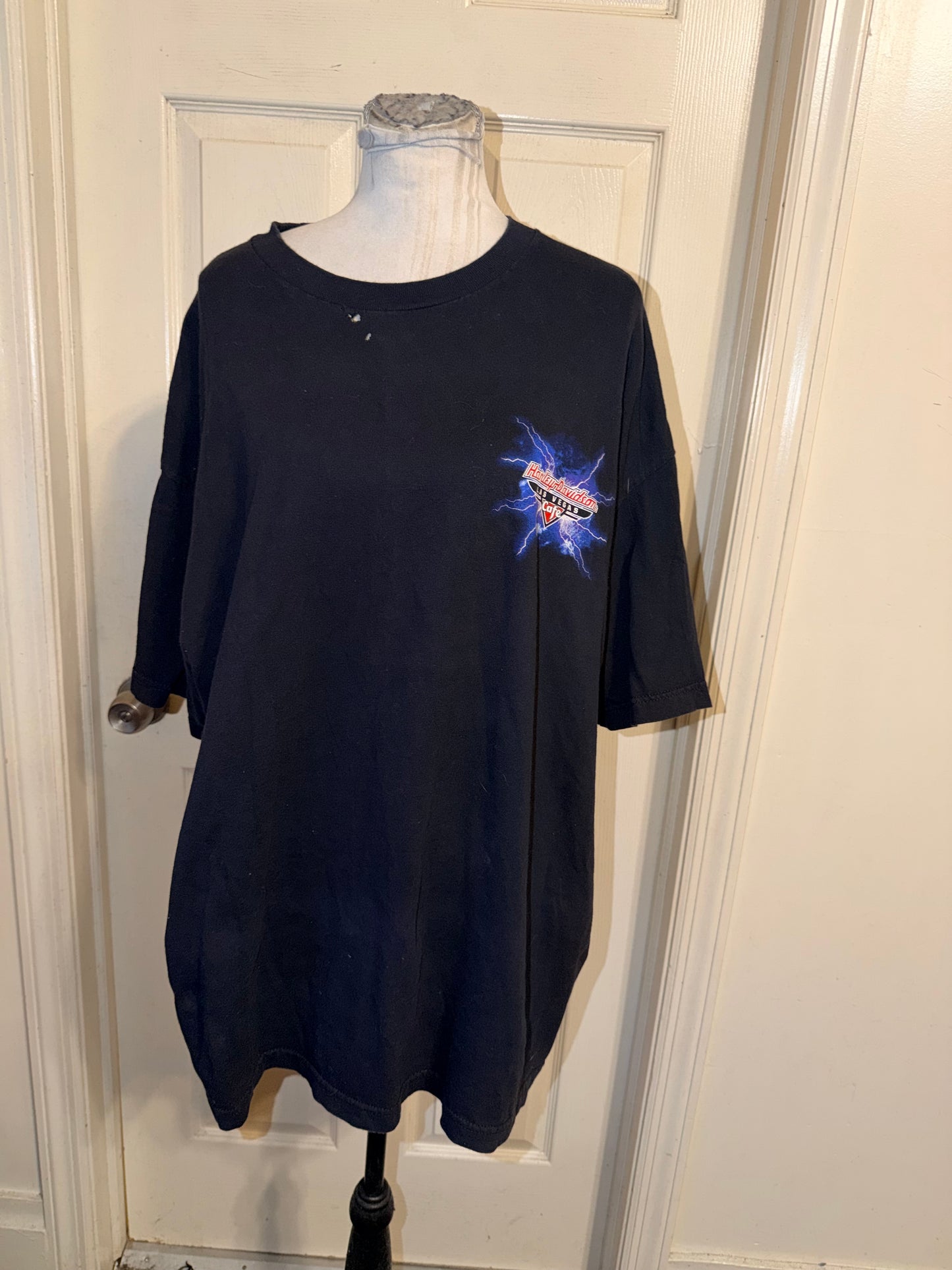 Harley Davidson Vintage Double Sided Oversized Tee