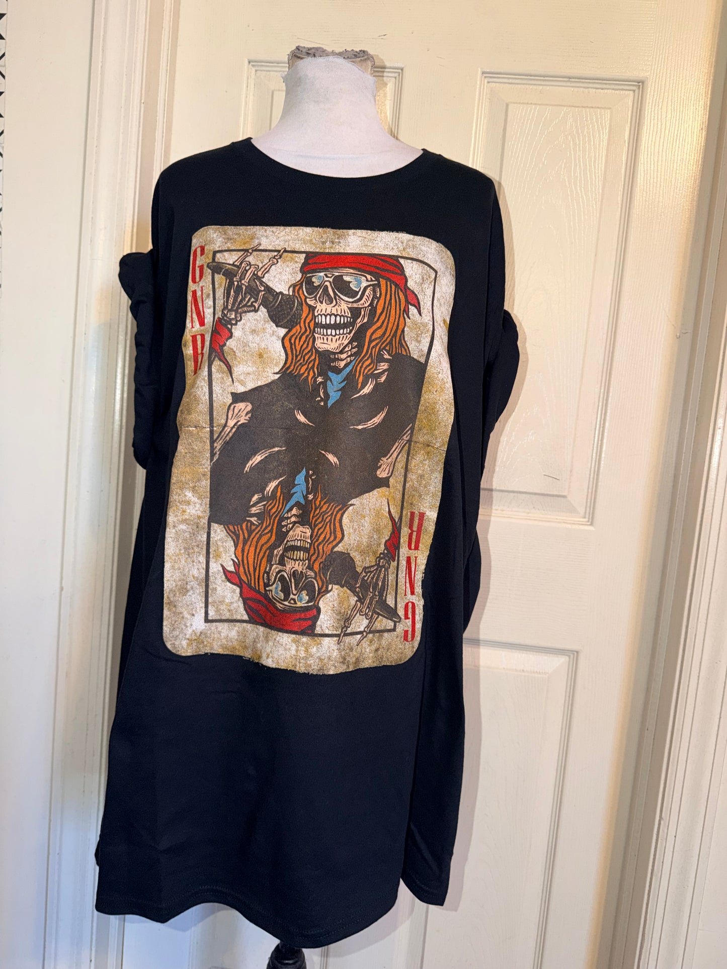 Guns N’ Roses Oversized Distressed Tee