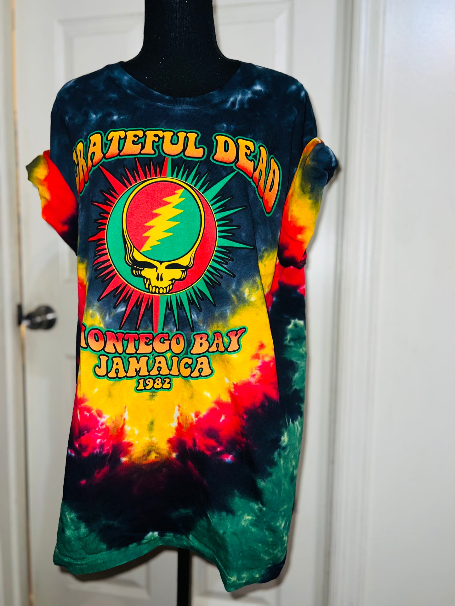 The Grateful Dead Jamaica Oversized Distressed Tee