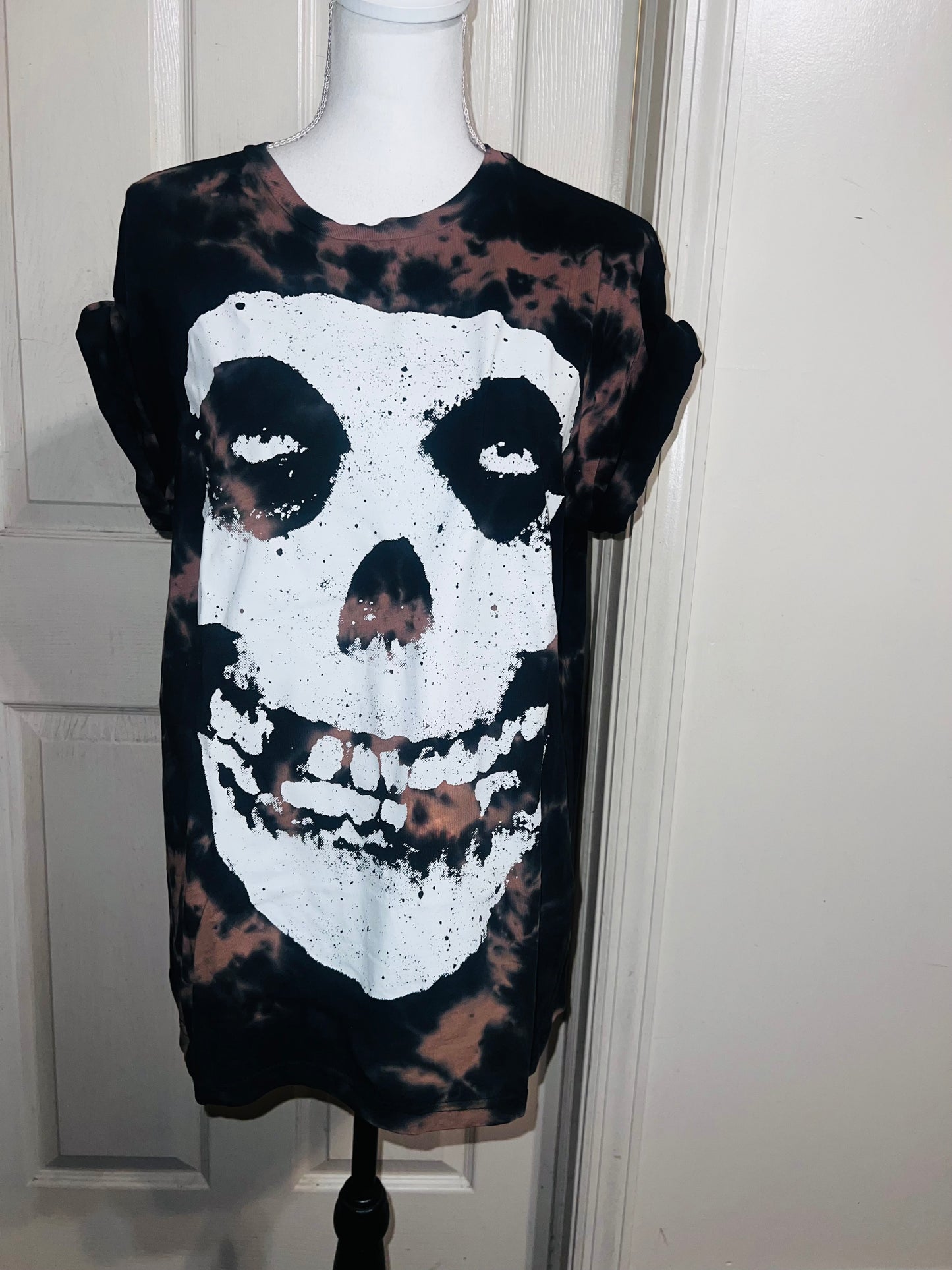 Misfits Double Sided Oversized Distressed Tee