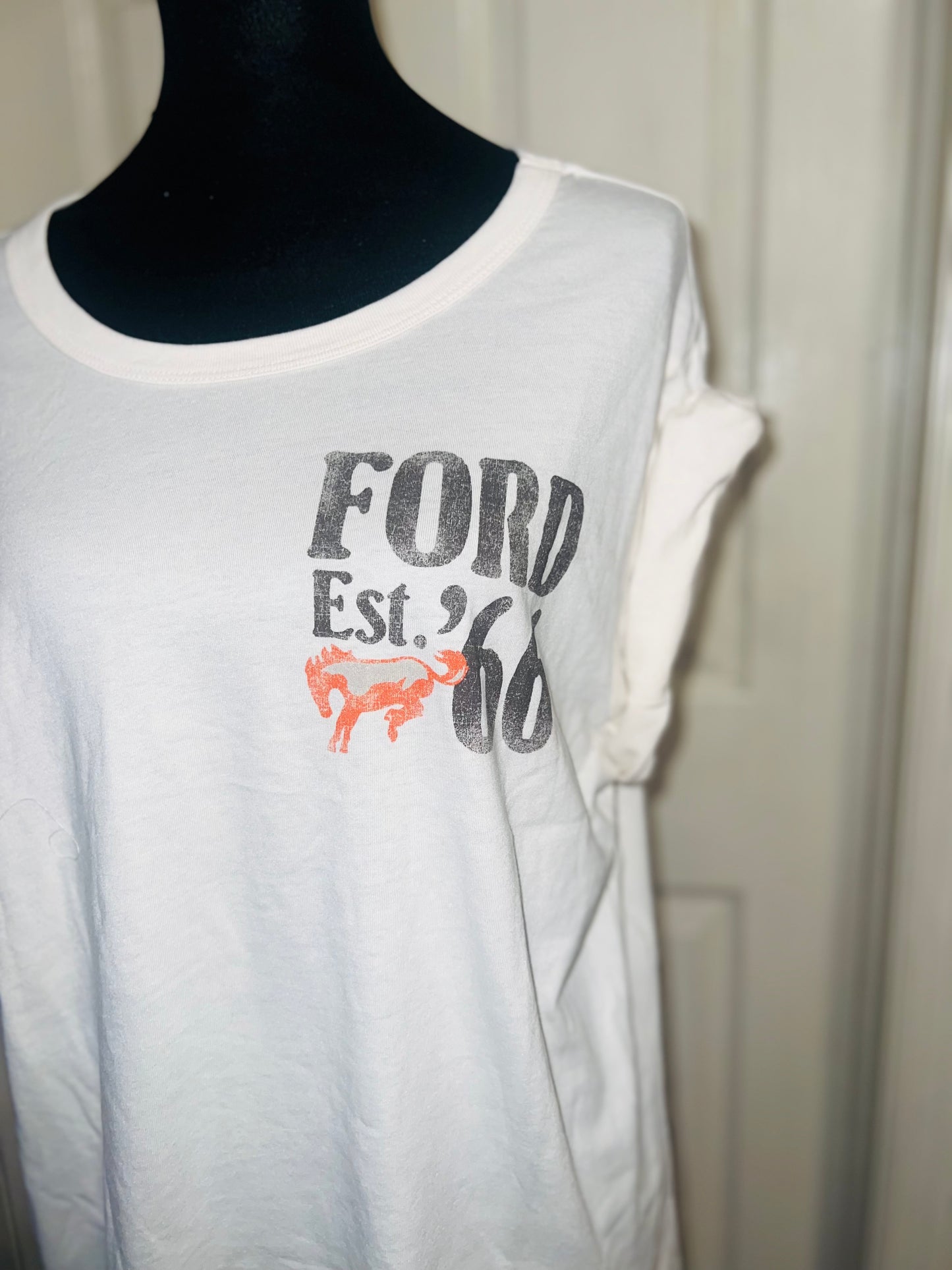 Ford Bronco Wild West Double Sided Distressed Tee