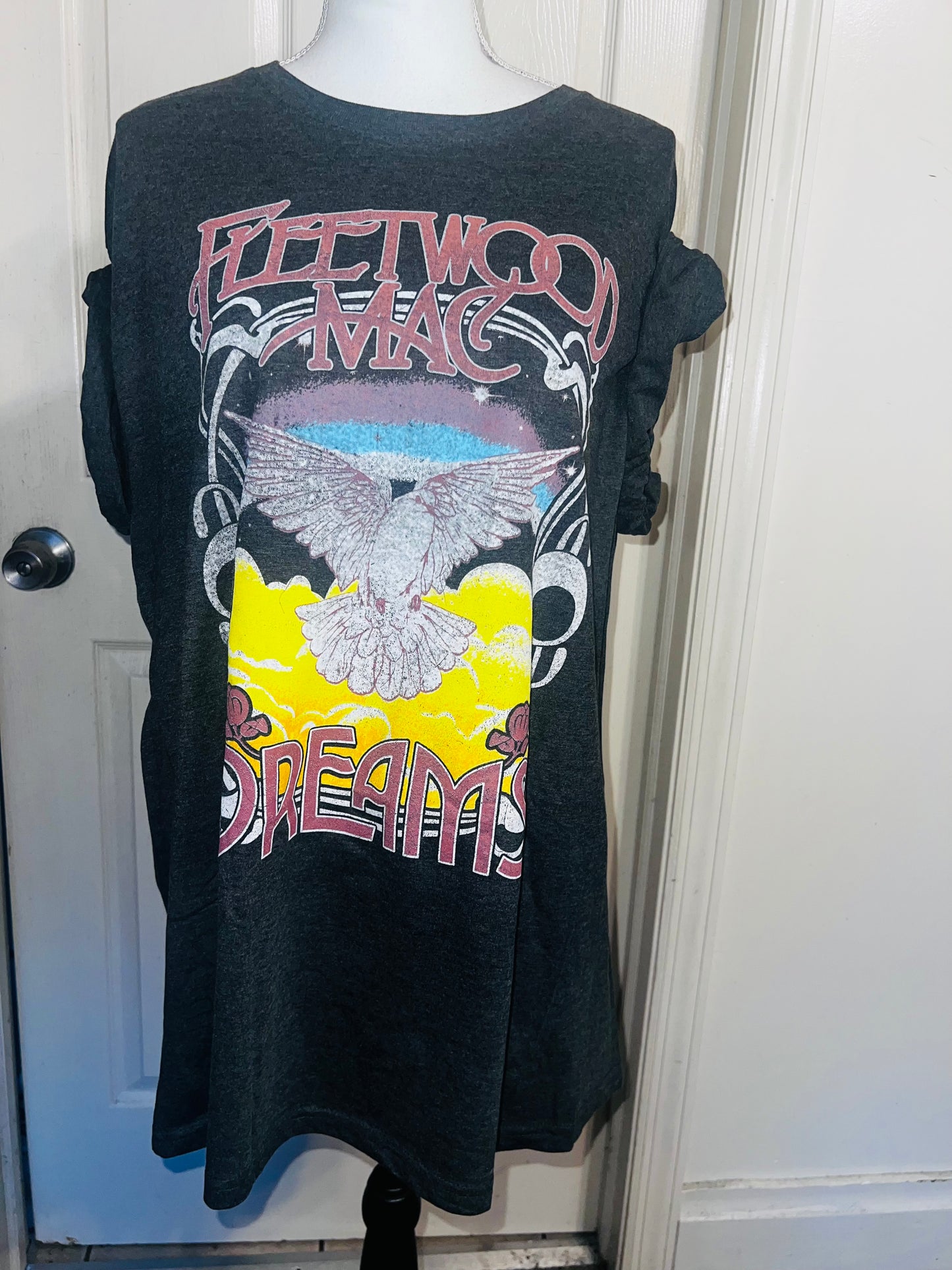 Fleetwood Mac Oversized Distressed Tee