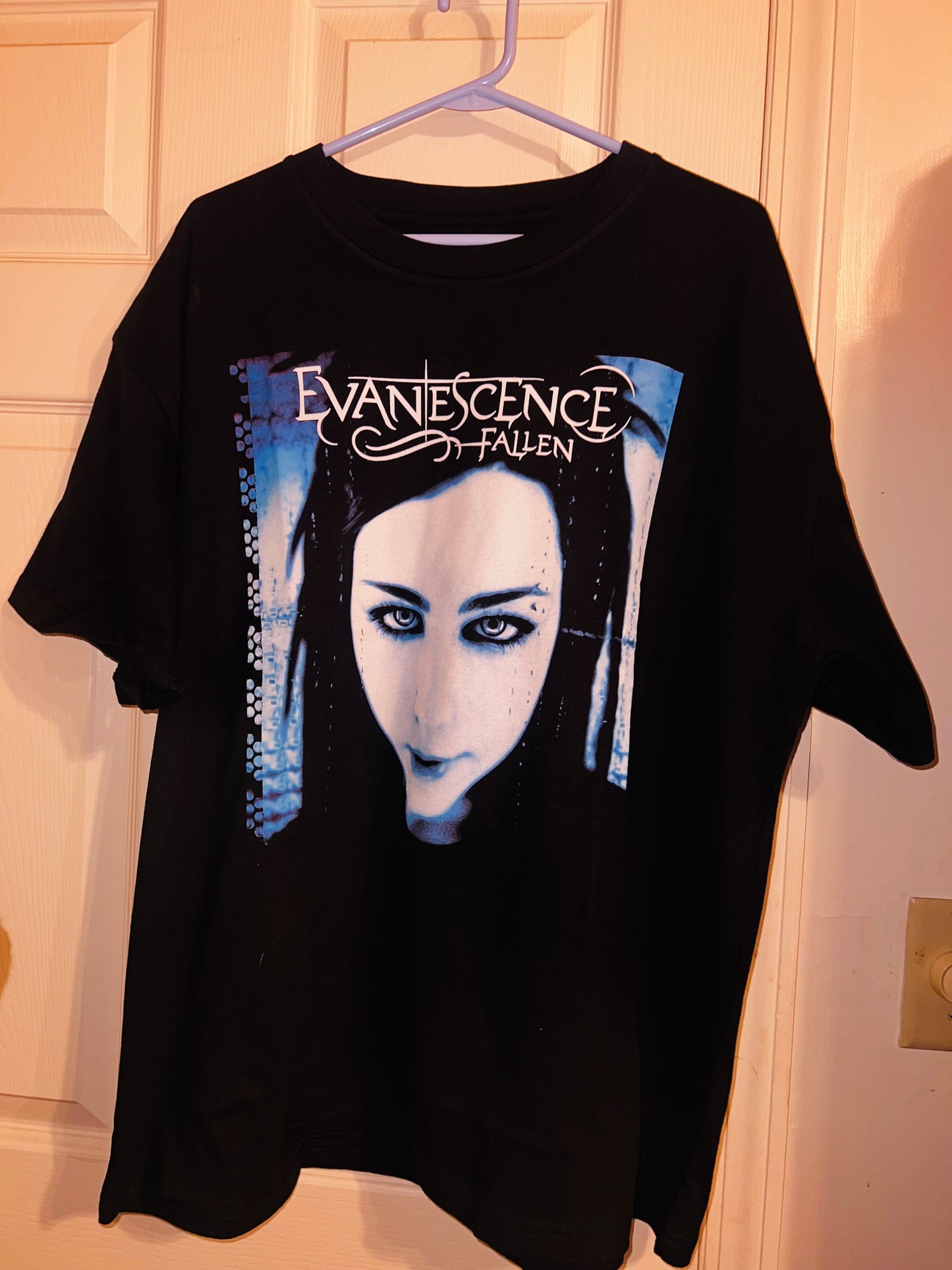 Evanescence Fallen Oversized Distressed Tee