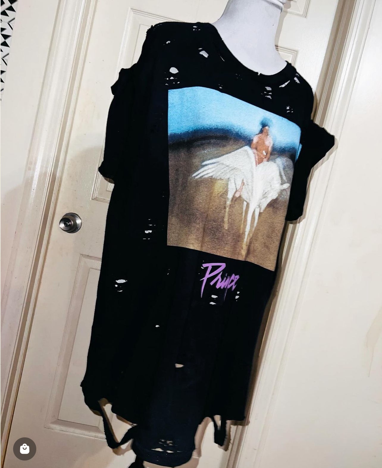 Prince Oversized Distressed Tee