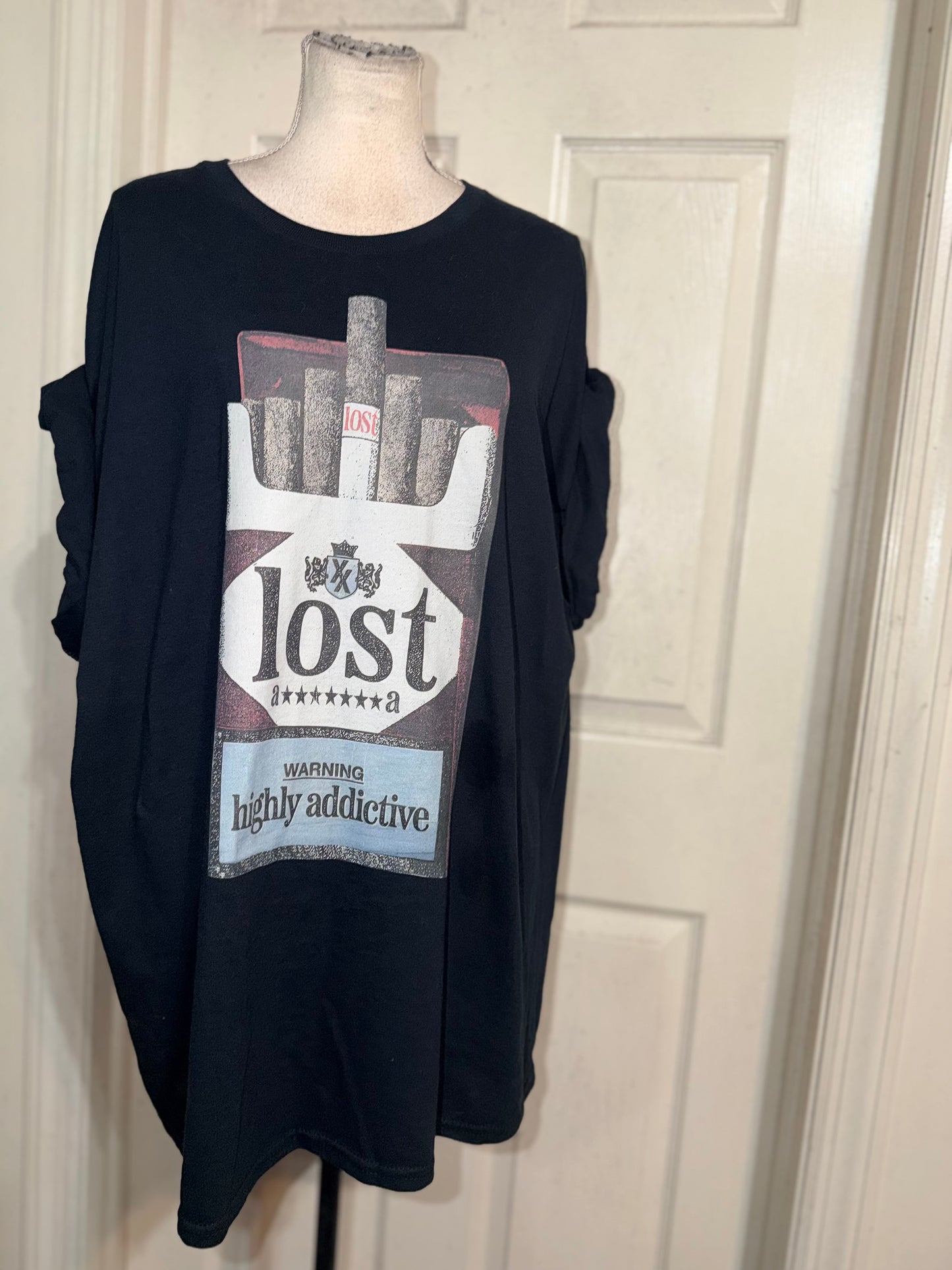 Machine Gun Kelly Double Sided Oversized Distressed Tee