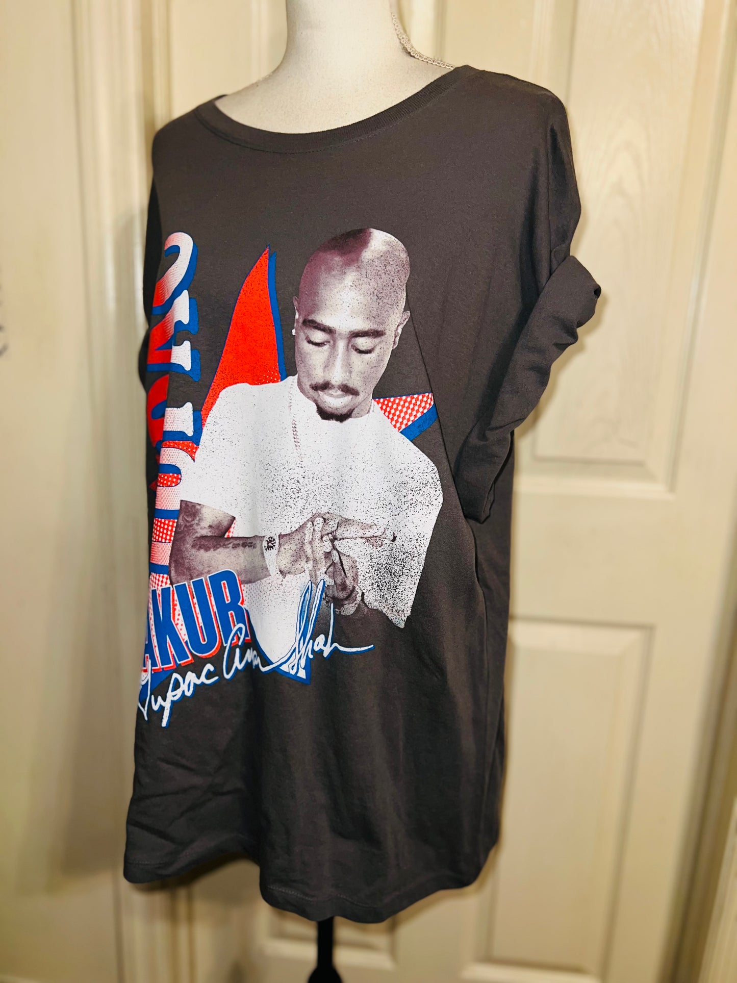 Tupac Distressed Tee