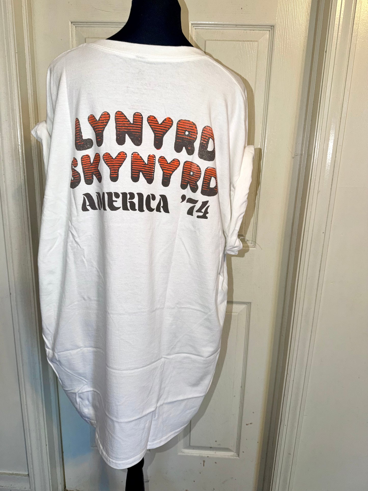 Lynyrd Skynyrd Double Sided Oversized Tee