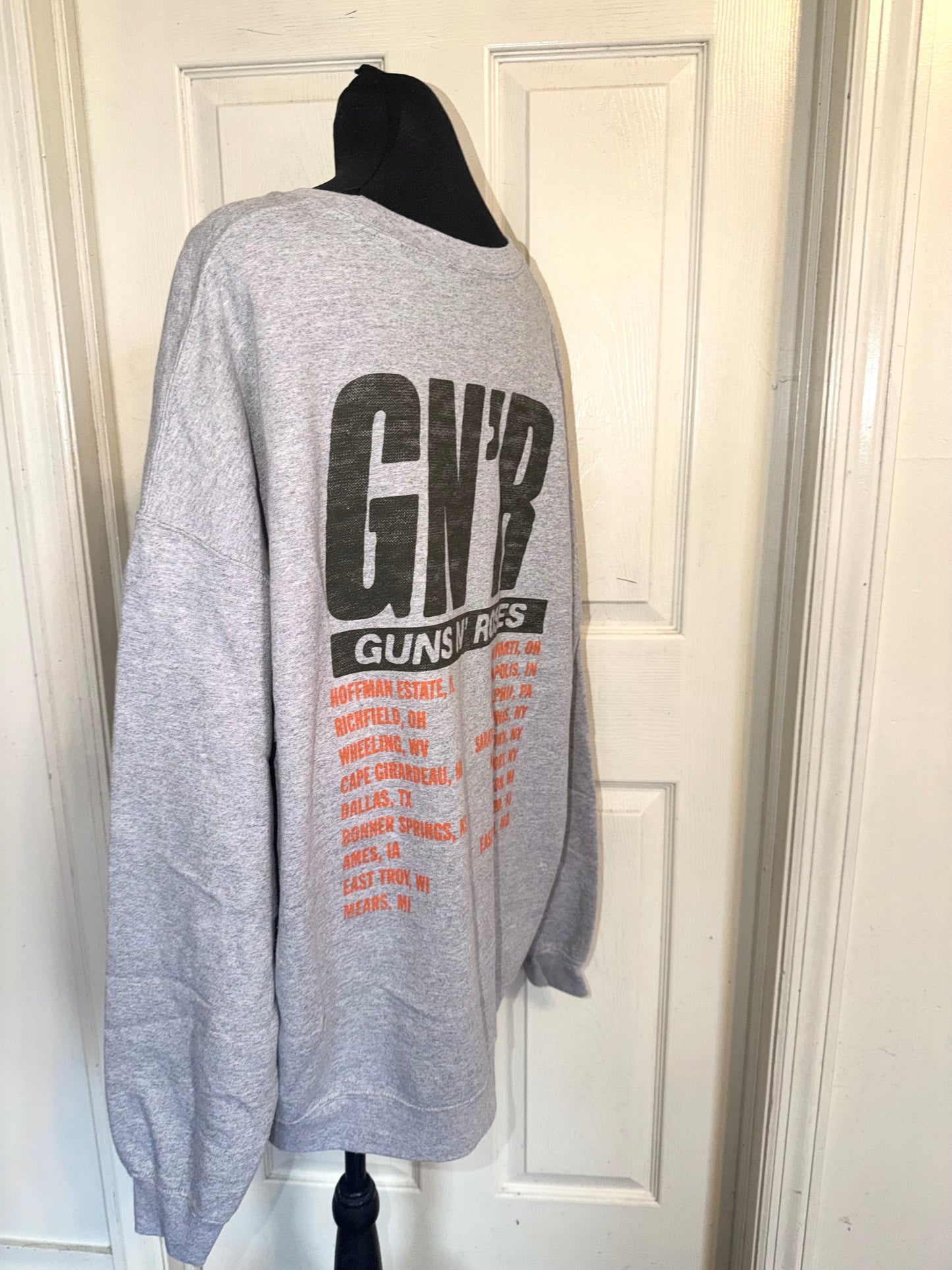 Guns N’ Roses Double Sided Oversized Sweatshirt