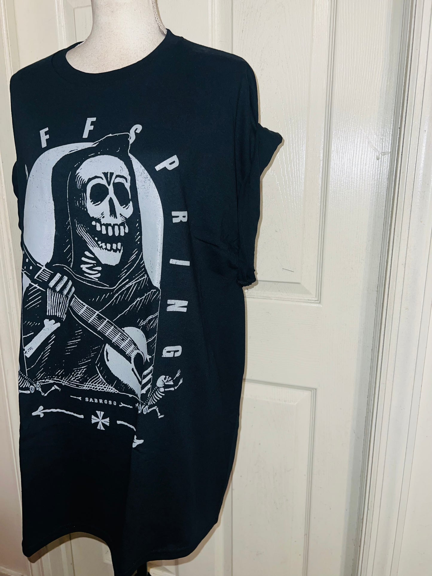 The Offspring Oversized Distressed Tee