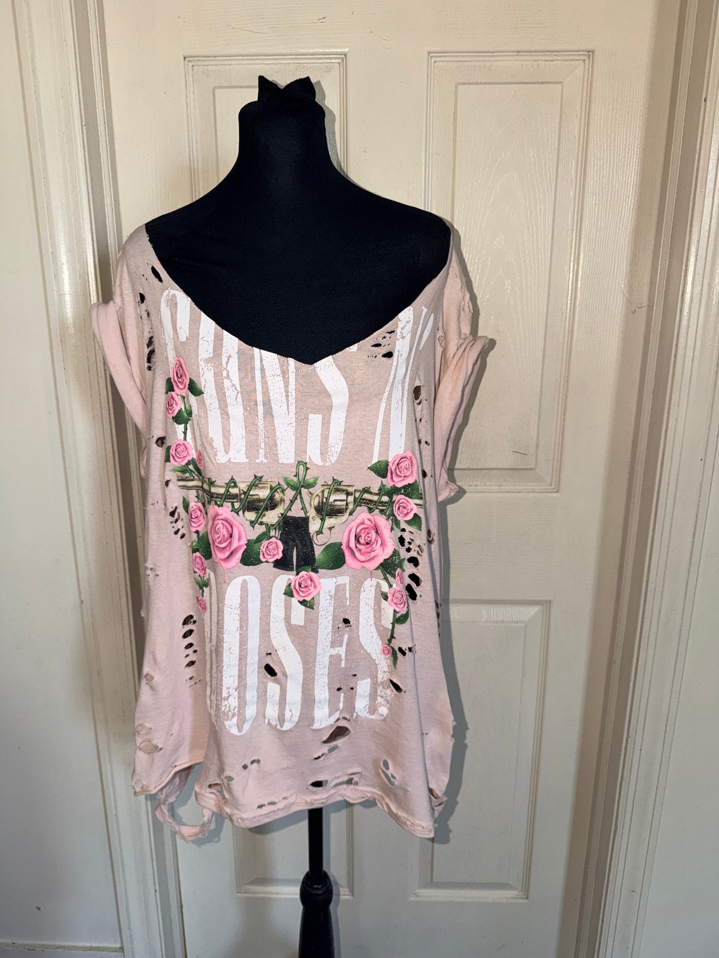 Guns N’ Roses Oversized Distressed Tee