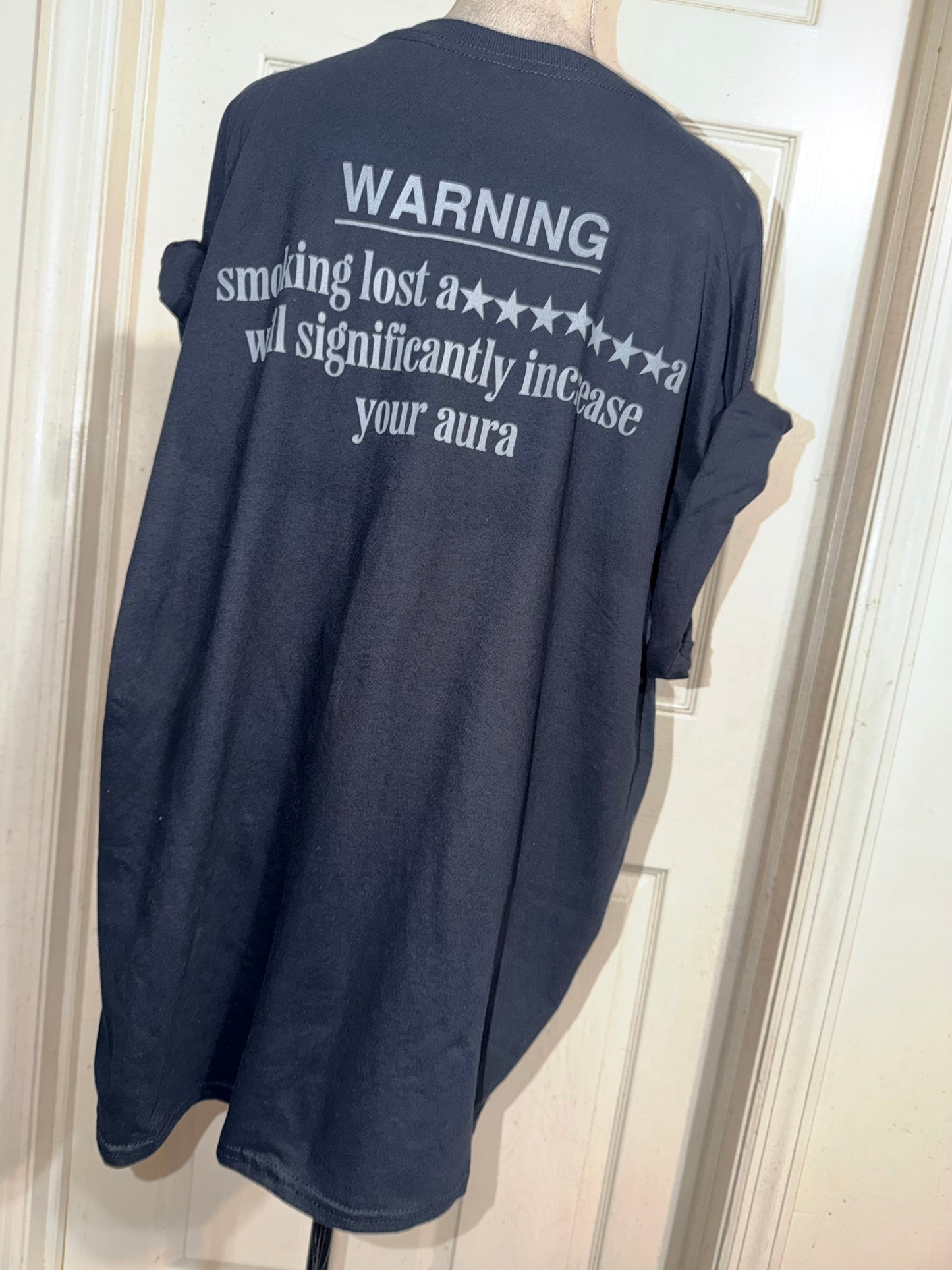 Machine Gun Kelly Double Sided Oversized Distressed Tee