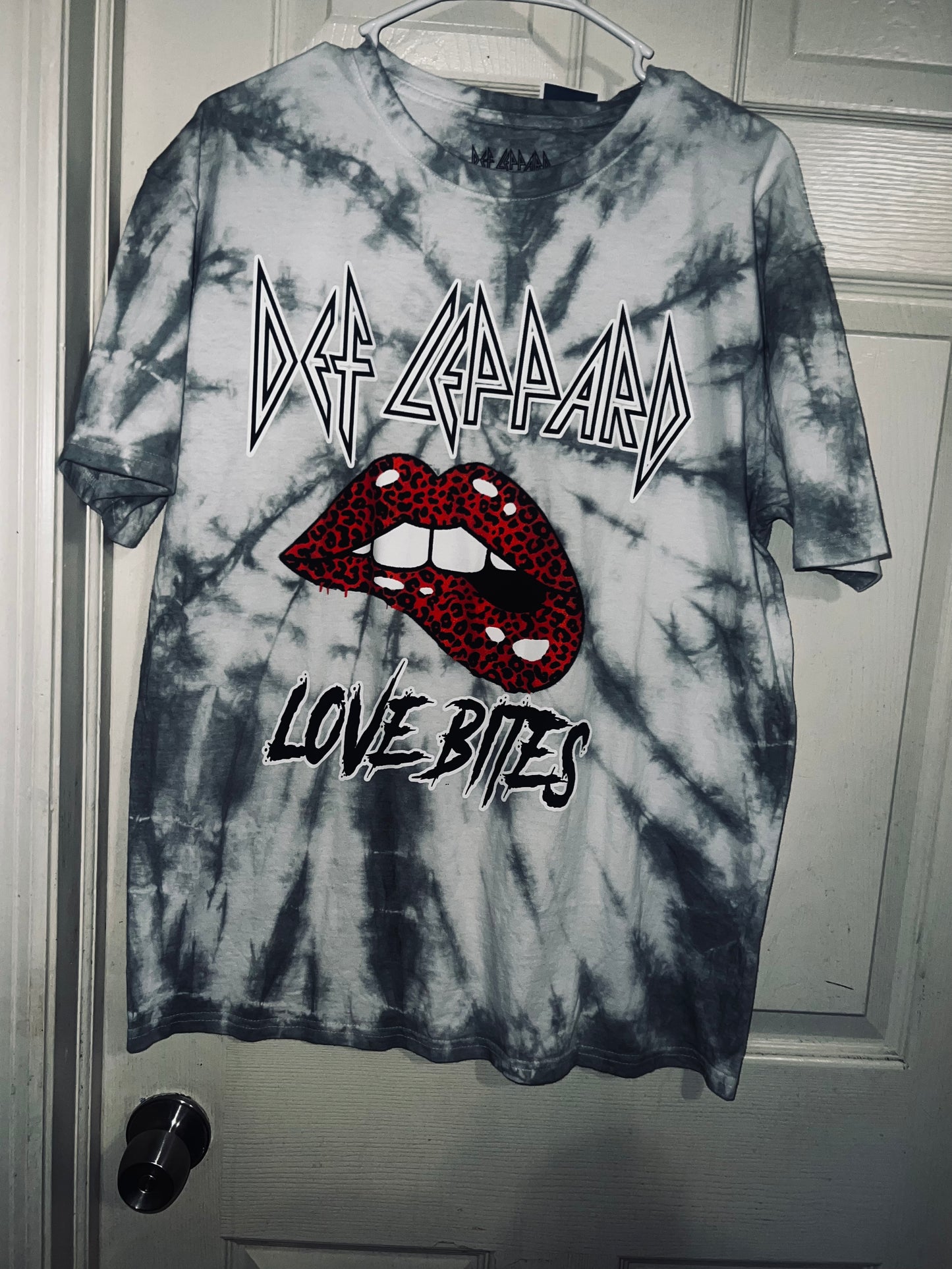 Def Leppard Love Bites Oversized Tee